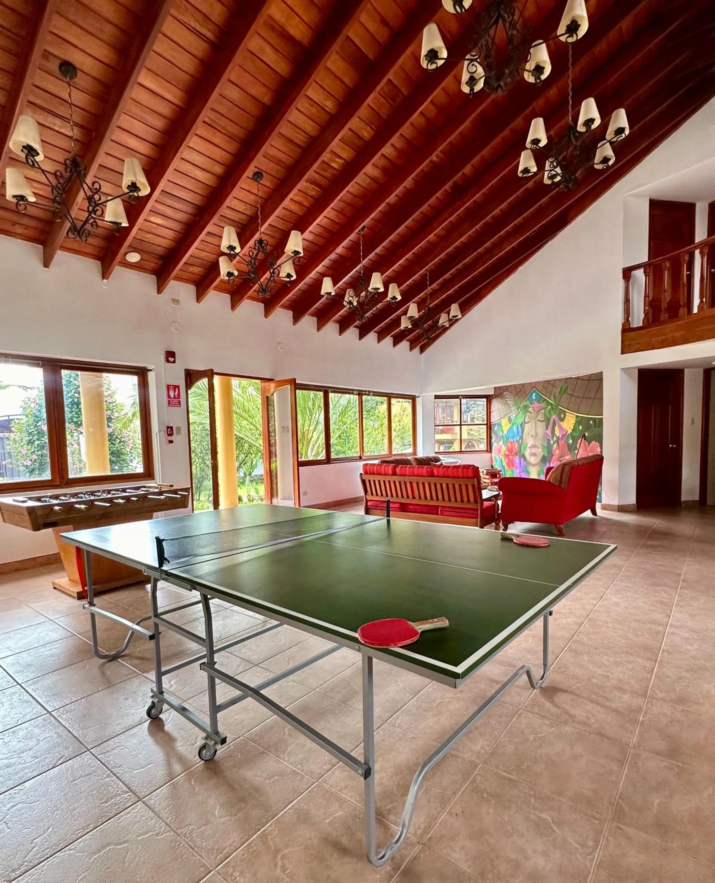 Game Room in Hotel Mabey Urubamba