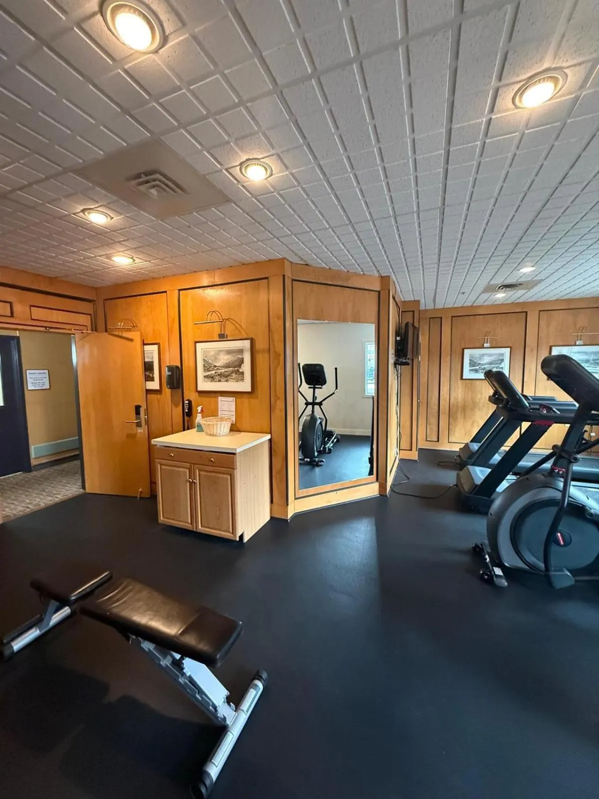 Fitness centre/facilities in Sternwheeler Hotel & Conference Centre, Trademark by Wyndham