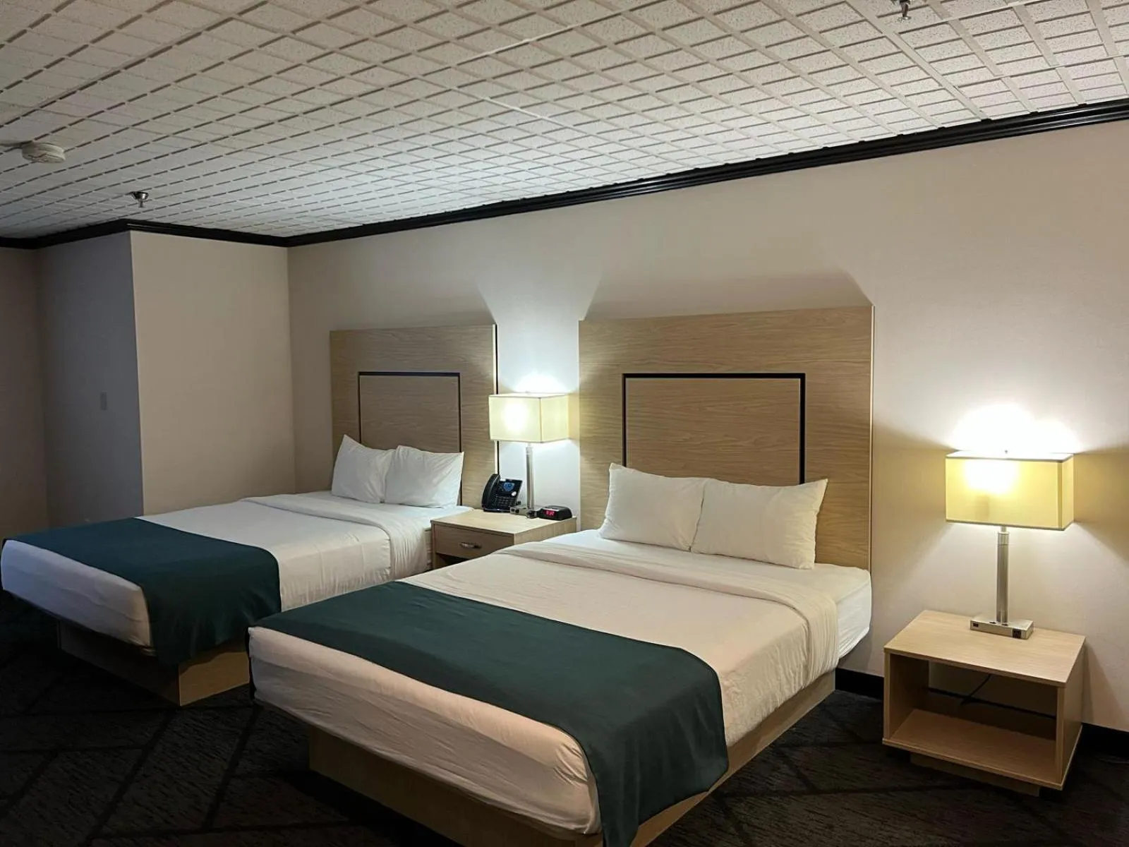 Bed in Sternwheeler Hotel & Conference Centre, Trademark by Wyndham