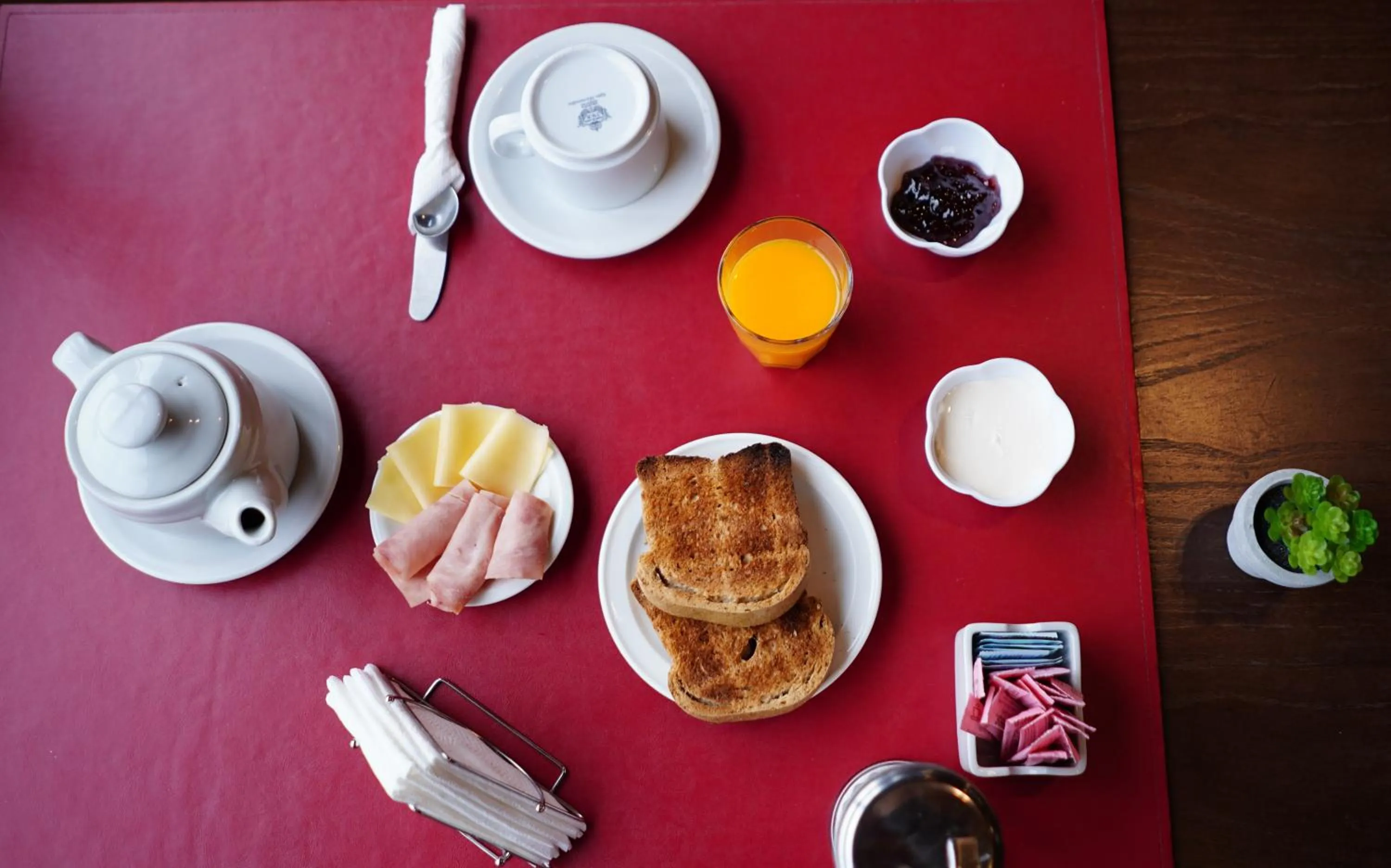 Breakfast in Hosteria El Paraiso