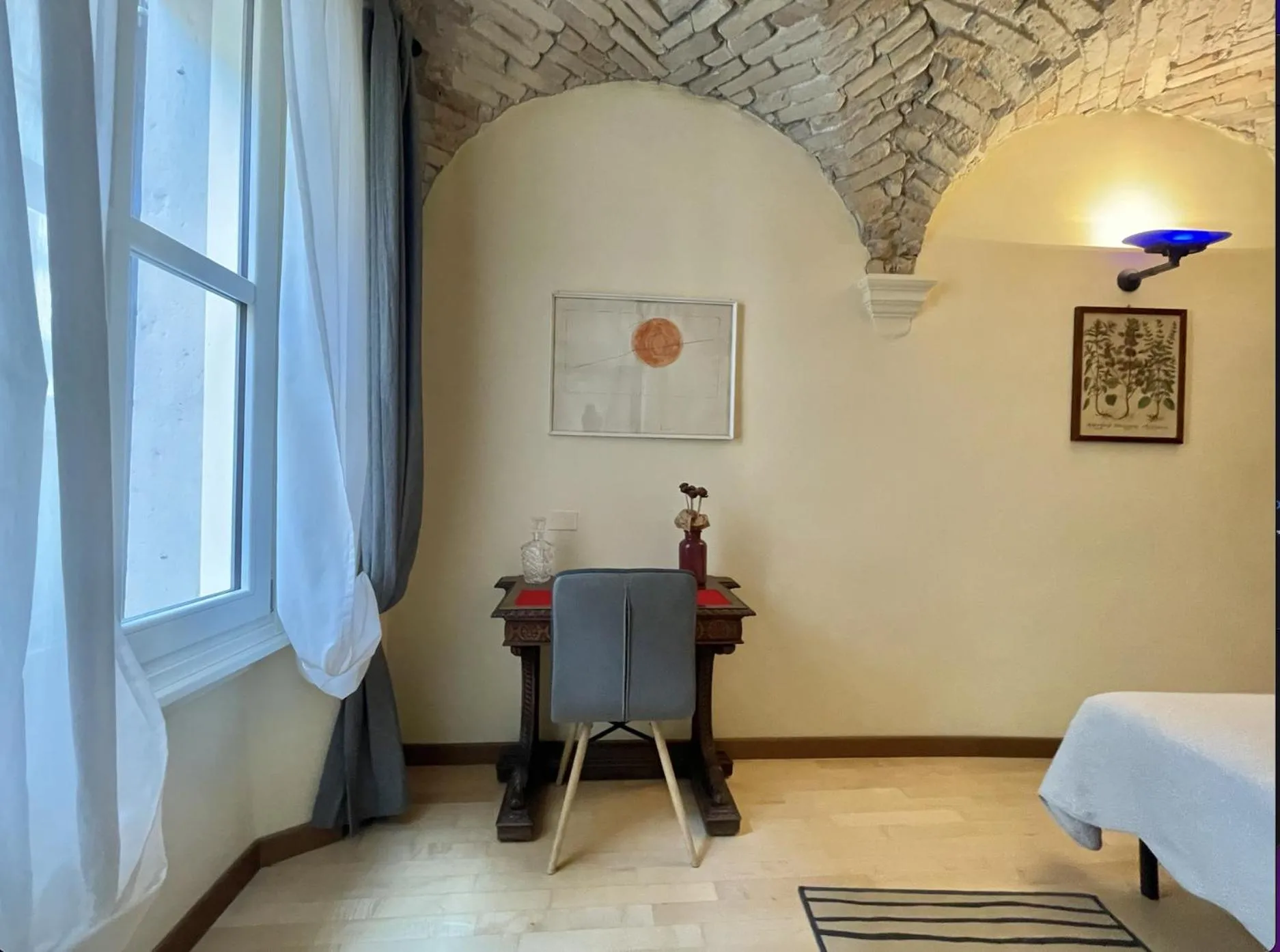 Seating area, Bed in Casa Gabri