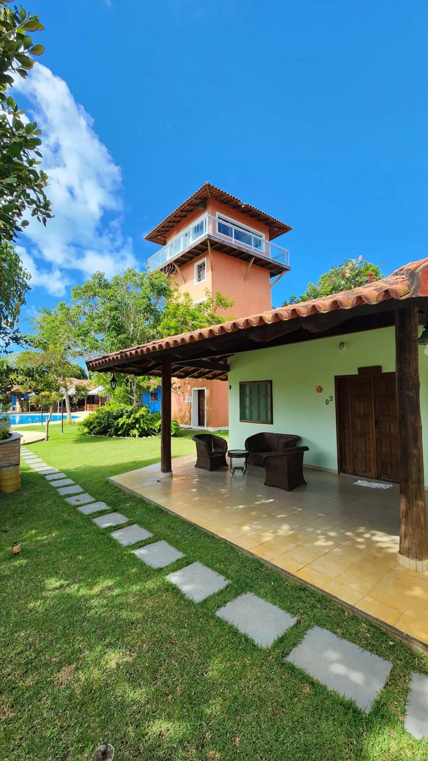 Property building in Hotel Residencial do Mirante