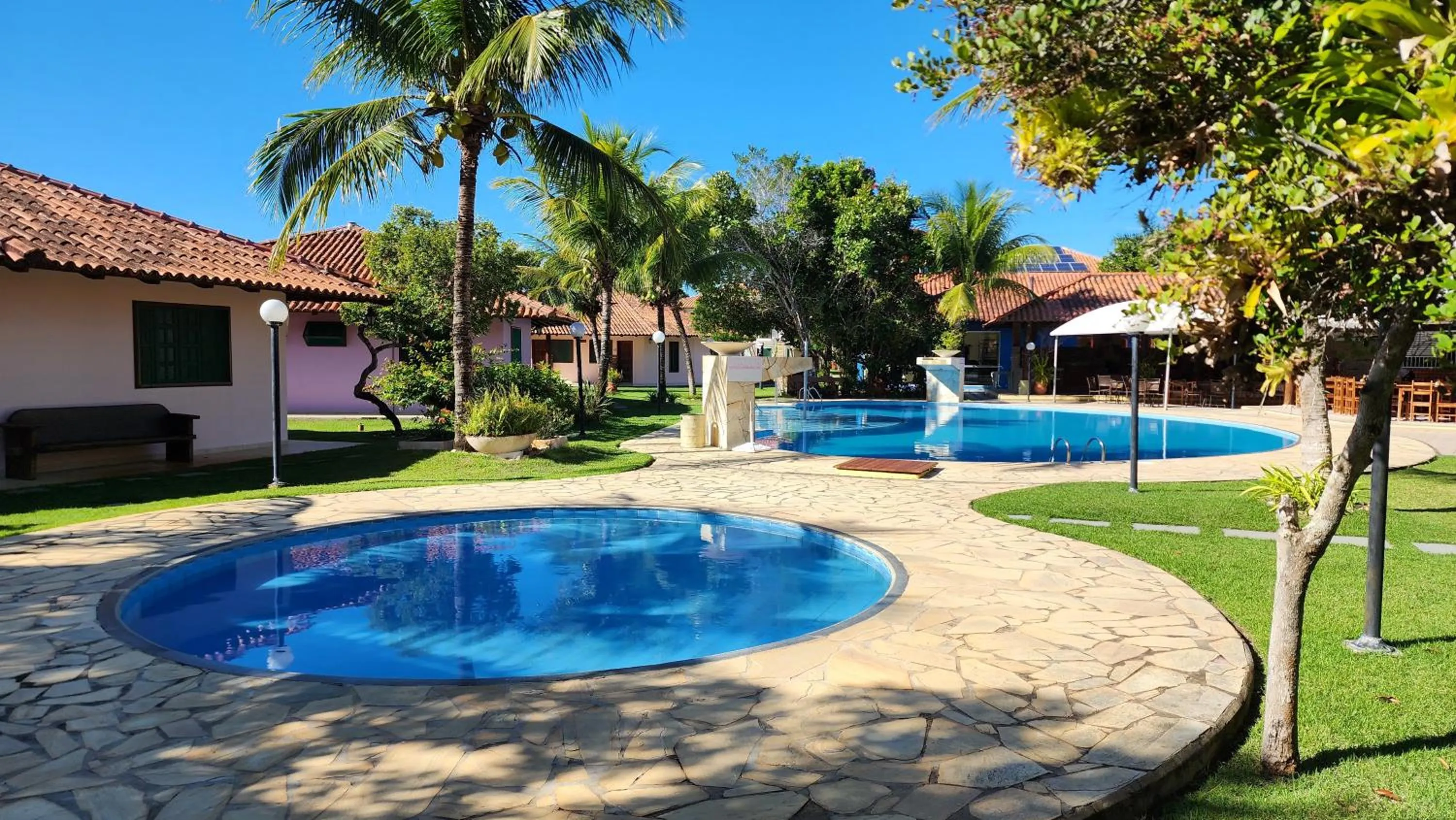 Swimming pool in Hotel Residencial do Mirante