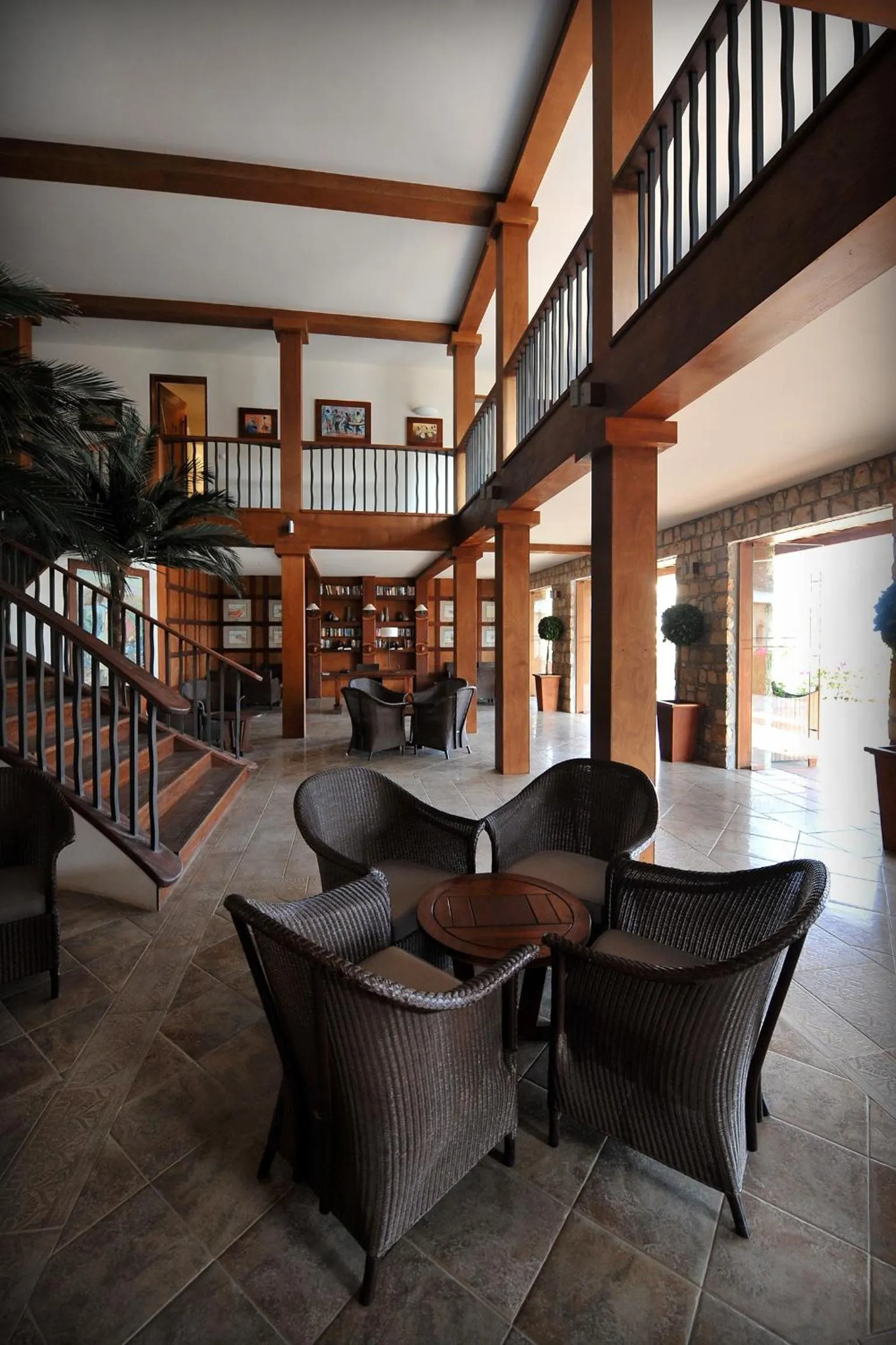 Library in Hotel Morabeza