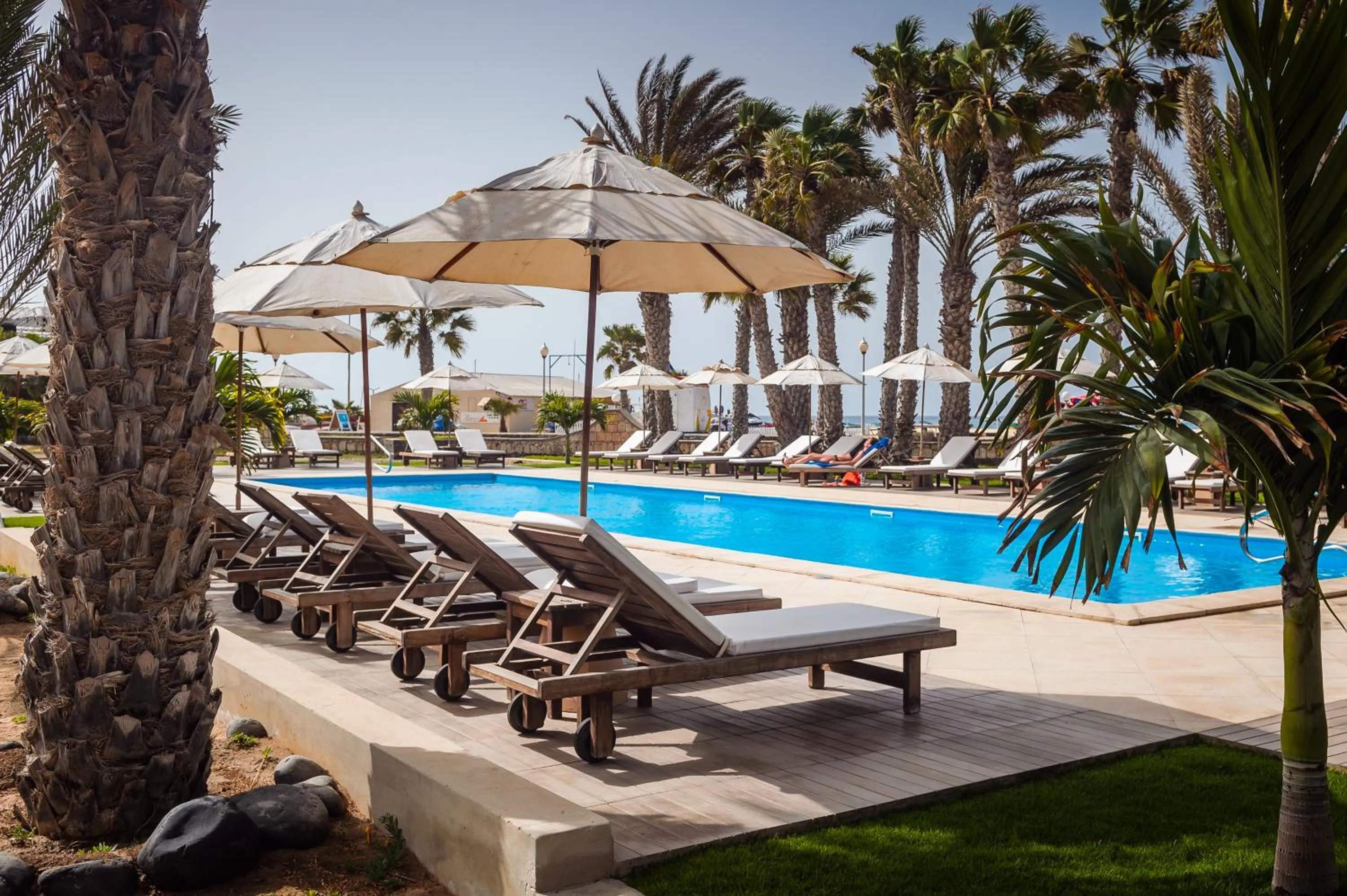 Swimming pool in Hotel Morabeza