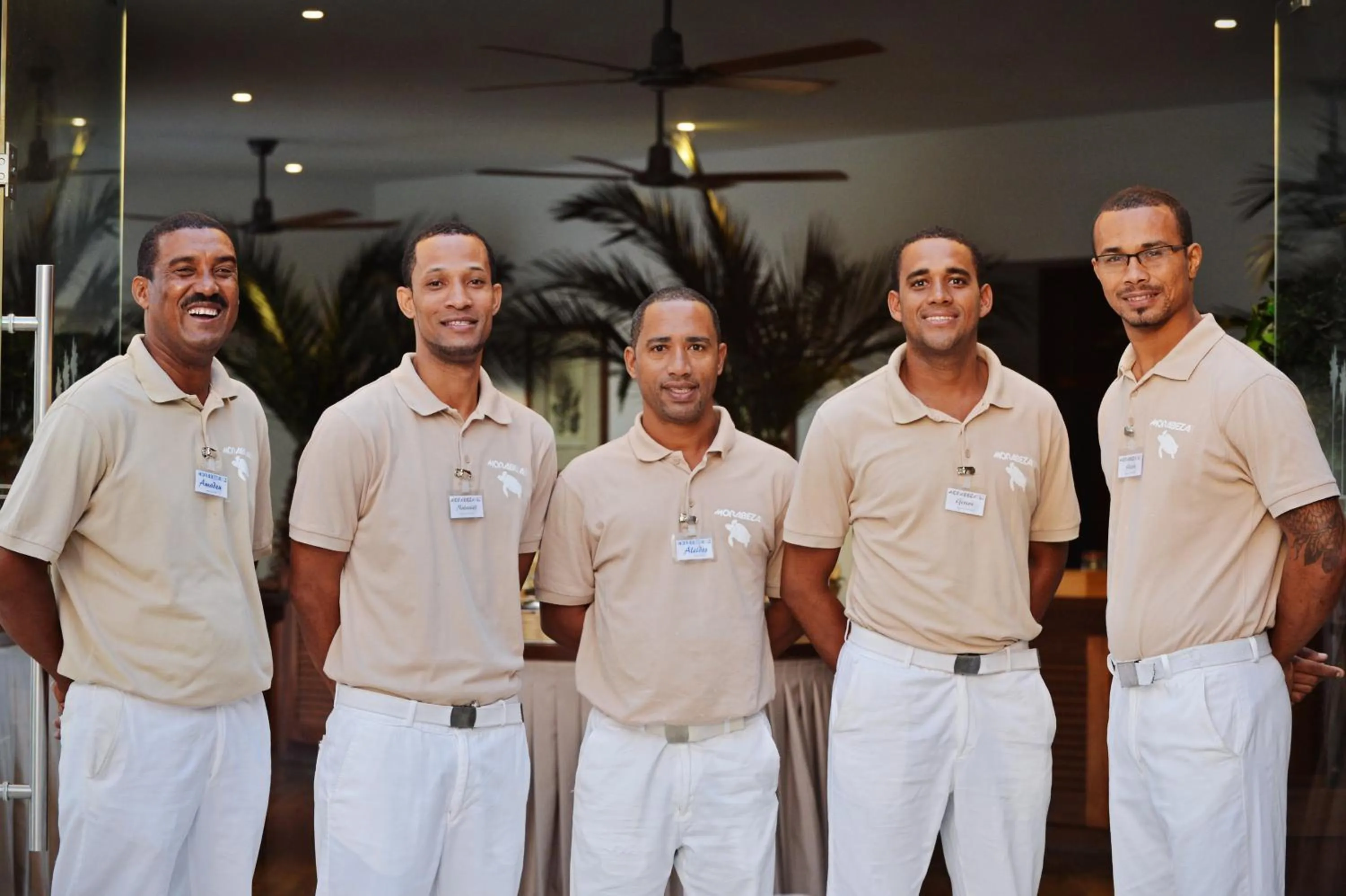 Staff in Hotel Morabeza