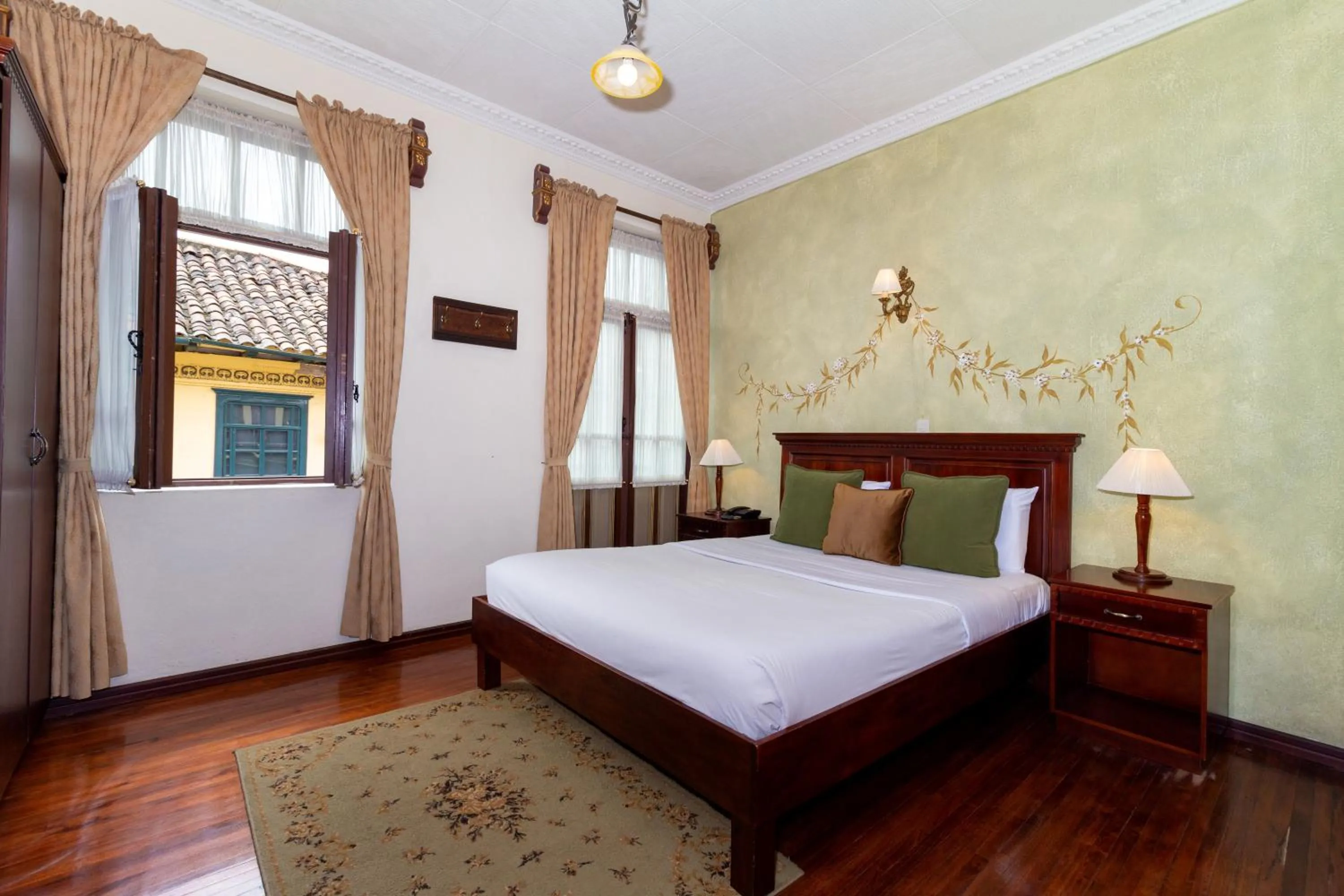 Bed in Hotel Casa San Rafael