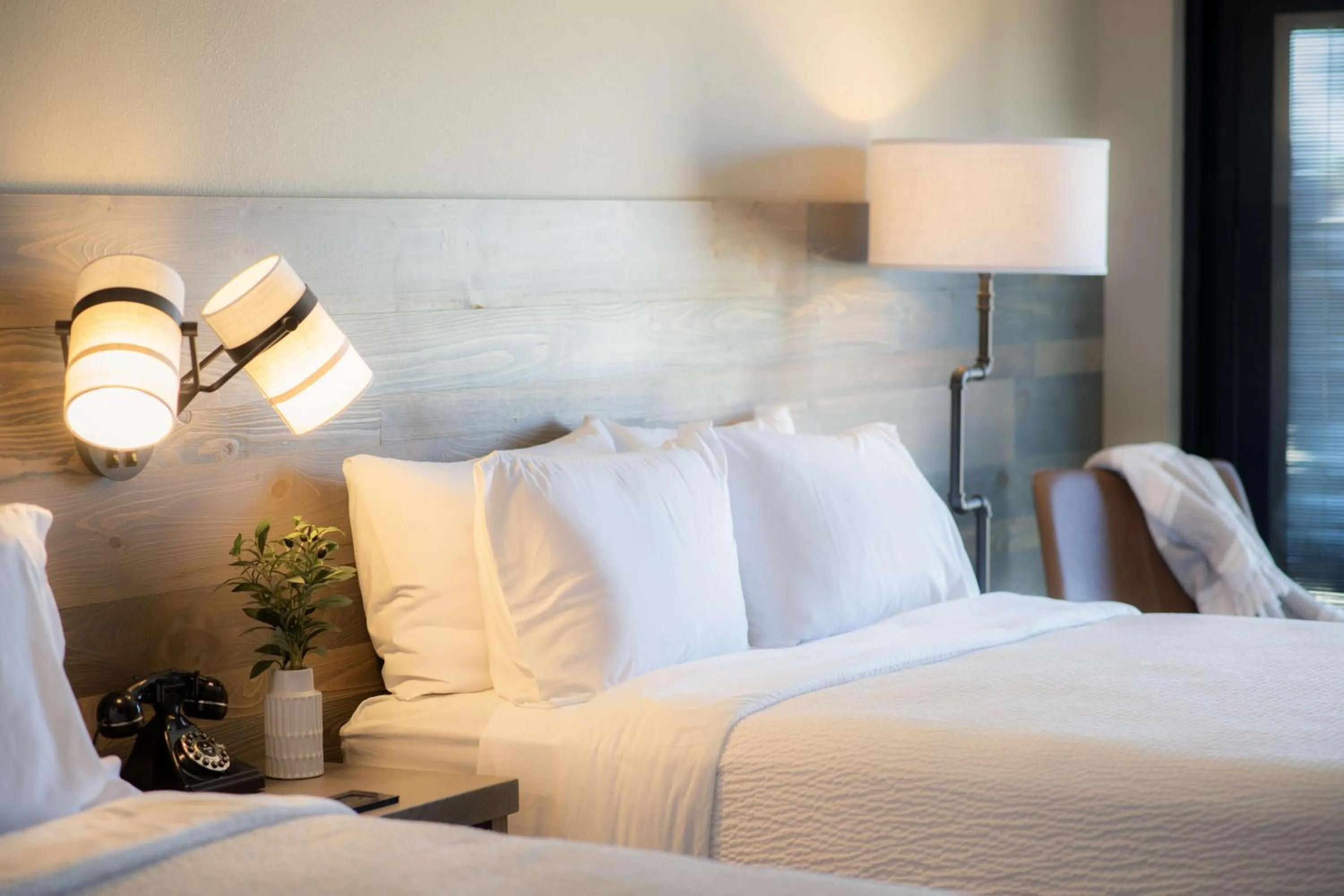 Bed in The Wisconsin Hotel & Conference Center