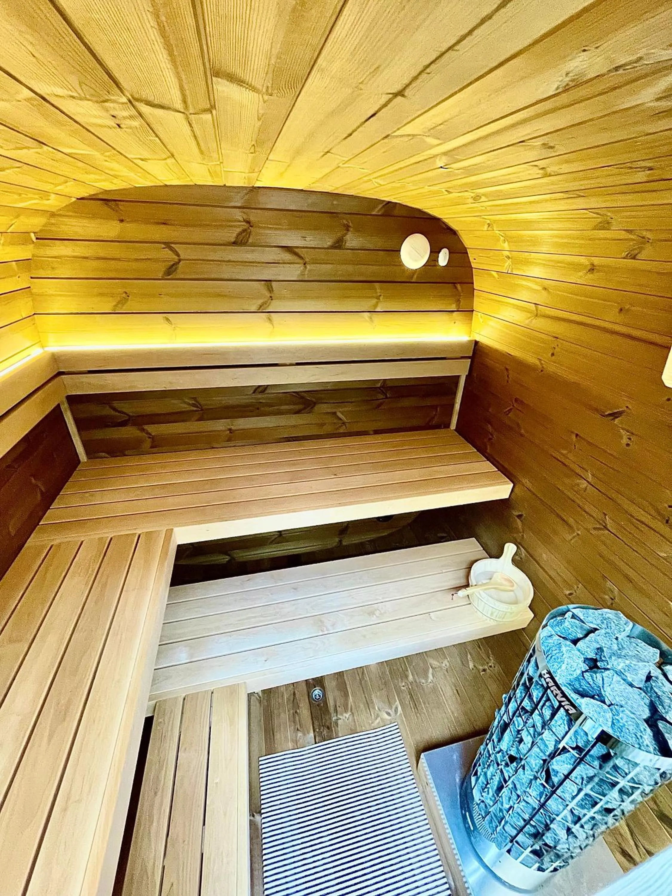 Sauna in Boutique B&B Graaf