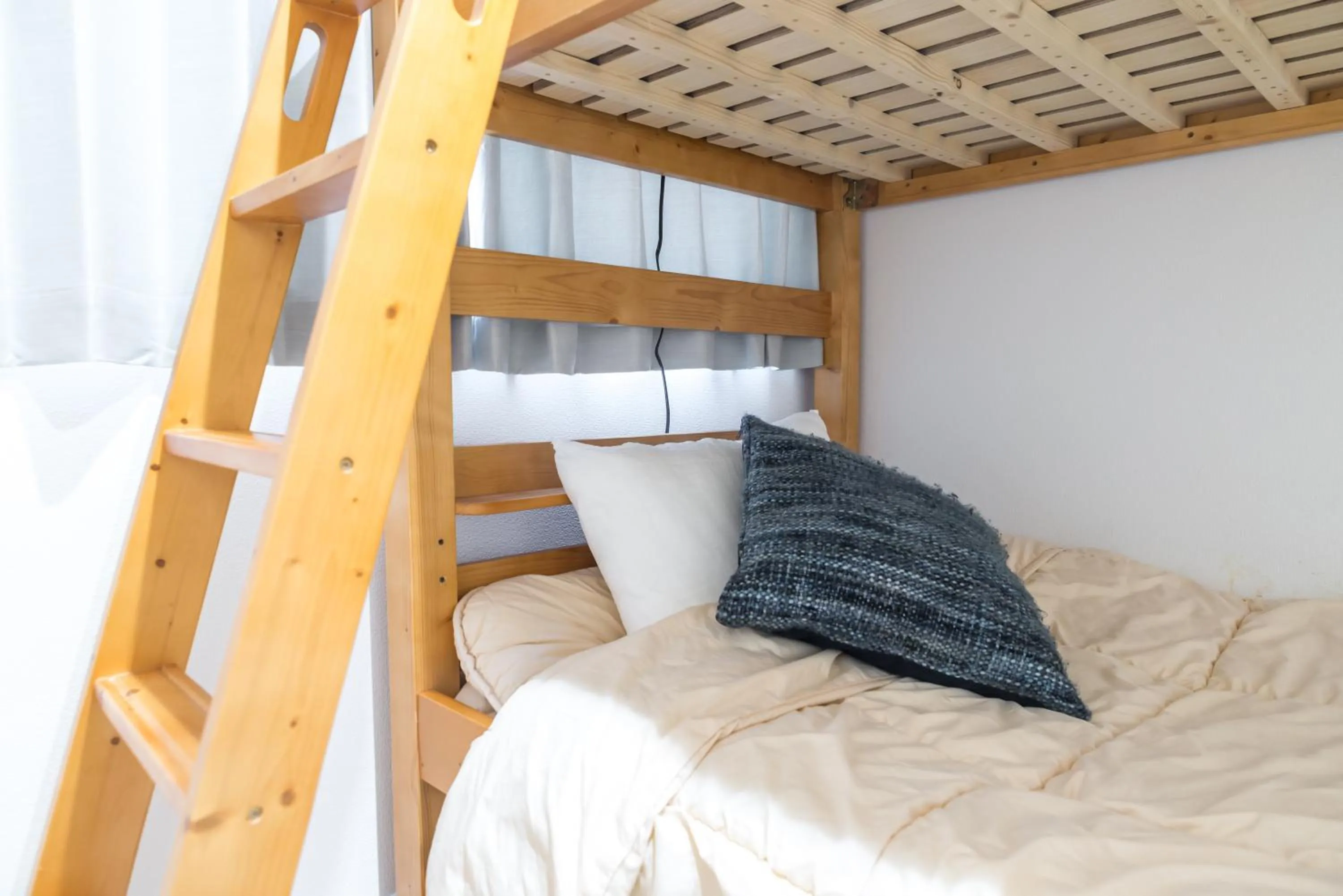 Bed in nestay inn tokyo senju