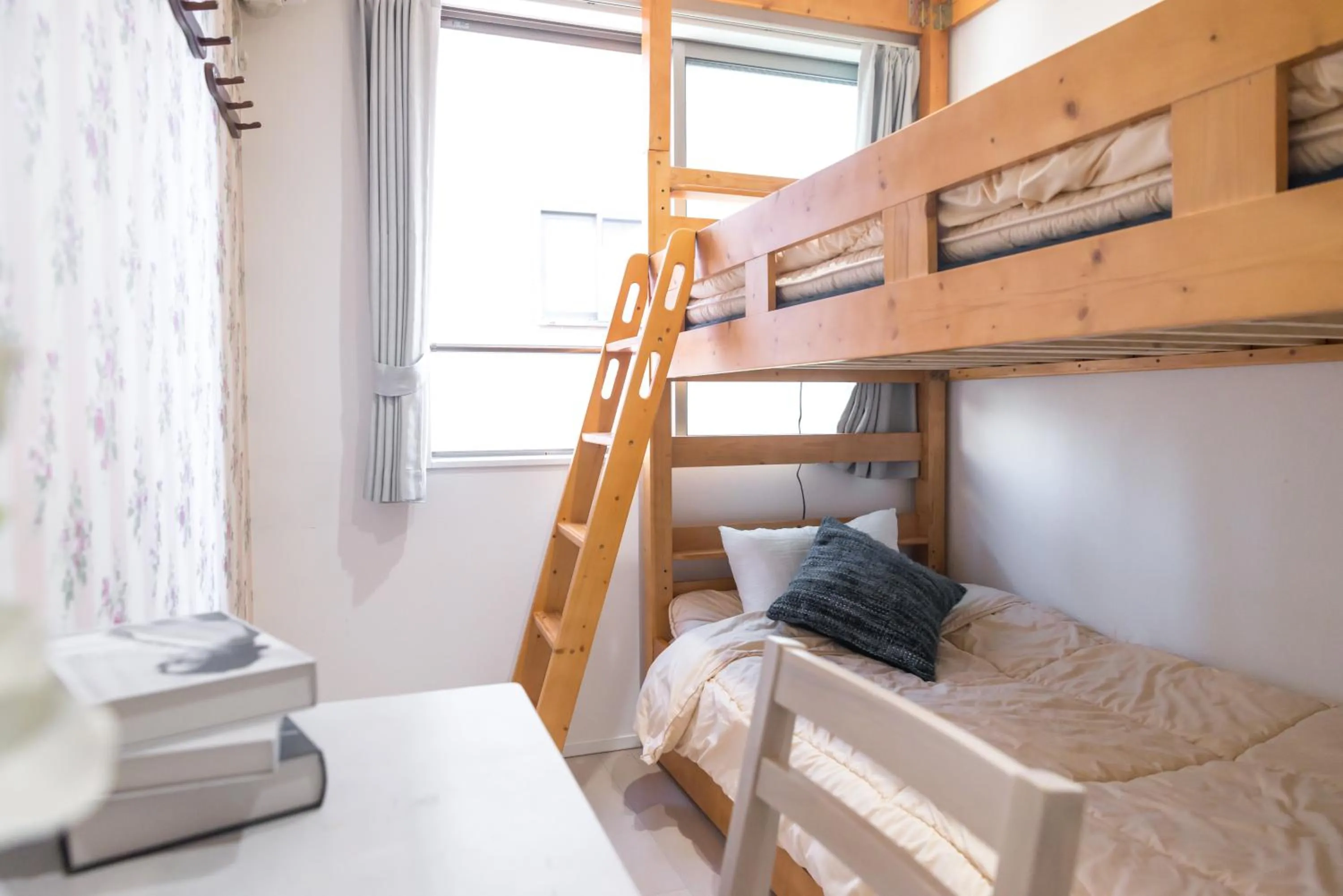 Bed in nestay inn tokyo senju