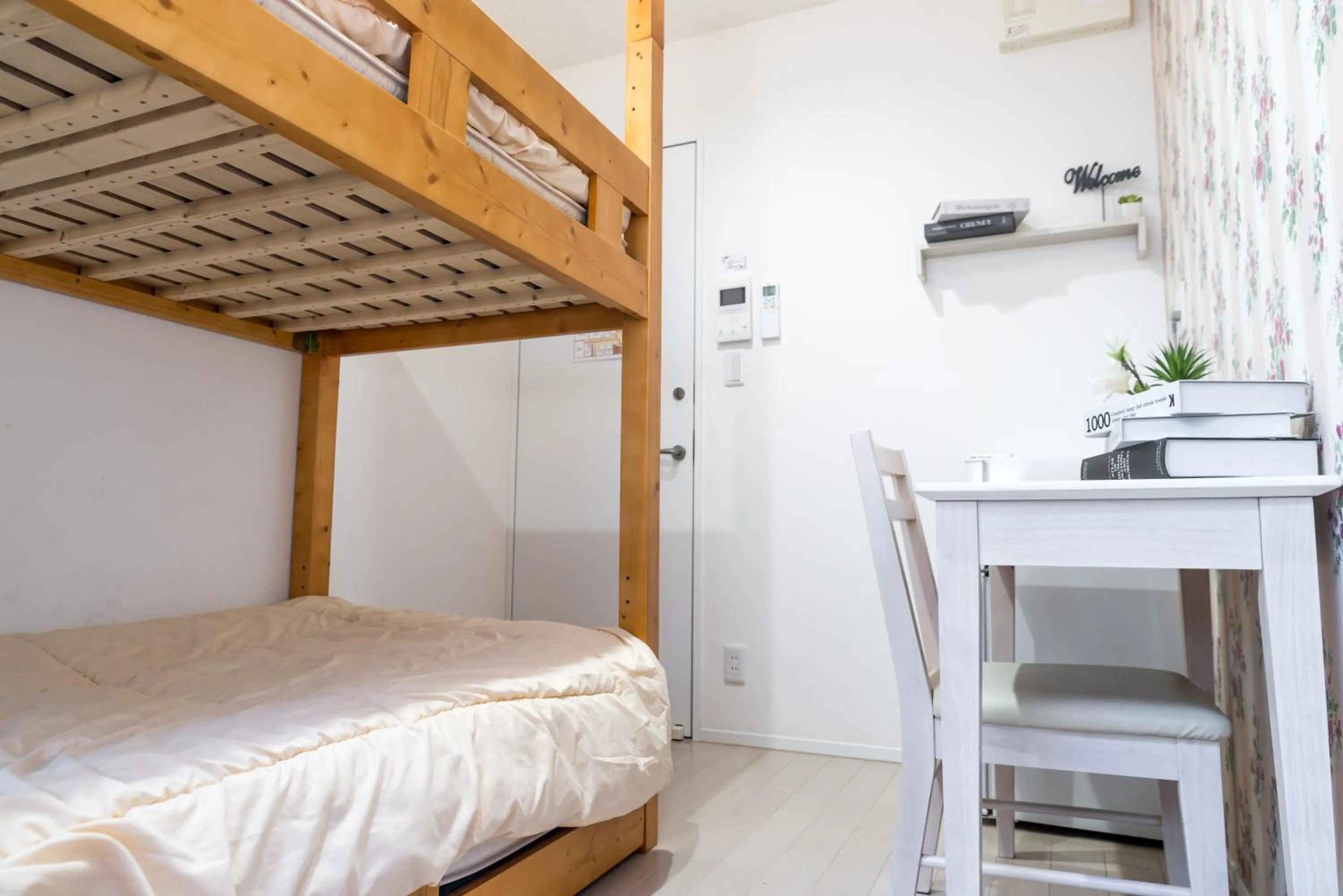 Bed in nestay inn tokyo senju