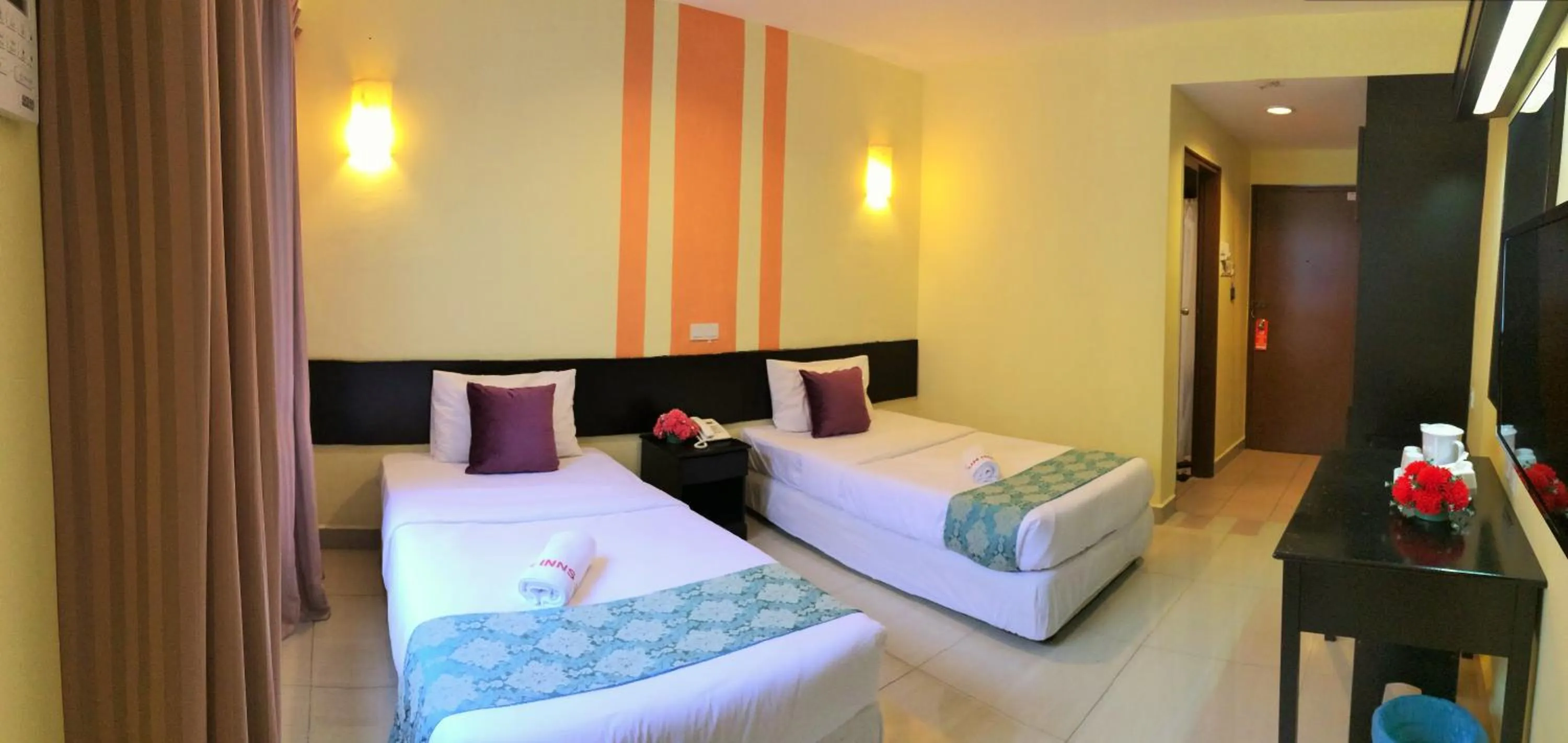Bedroom, Bed in Sun Inns Hotel Sitiawan