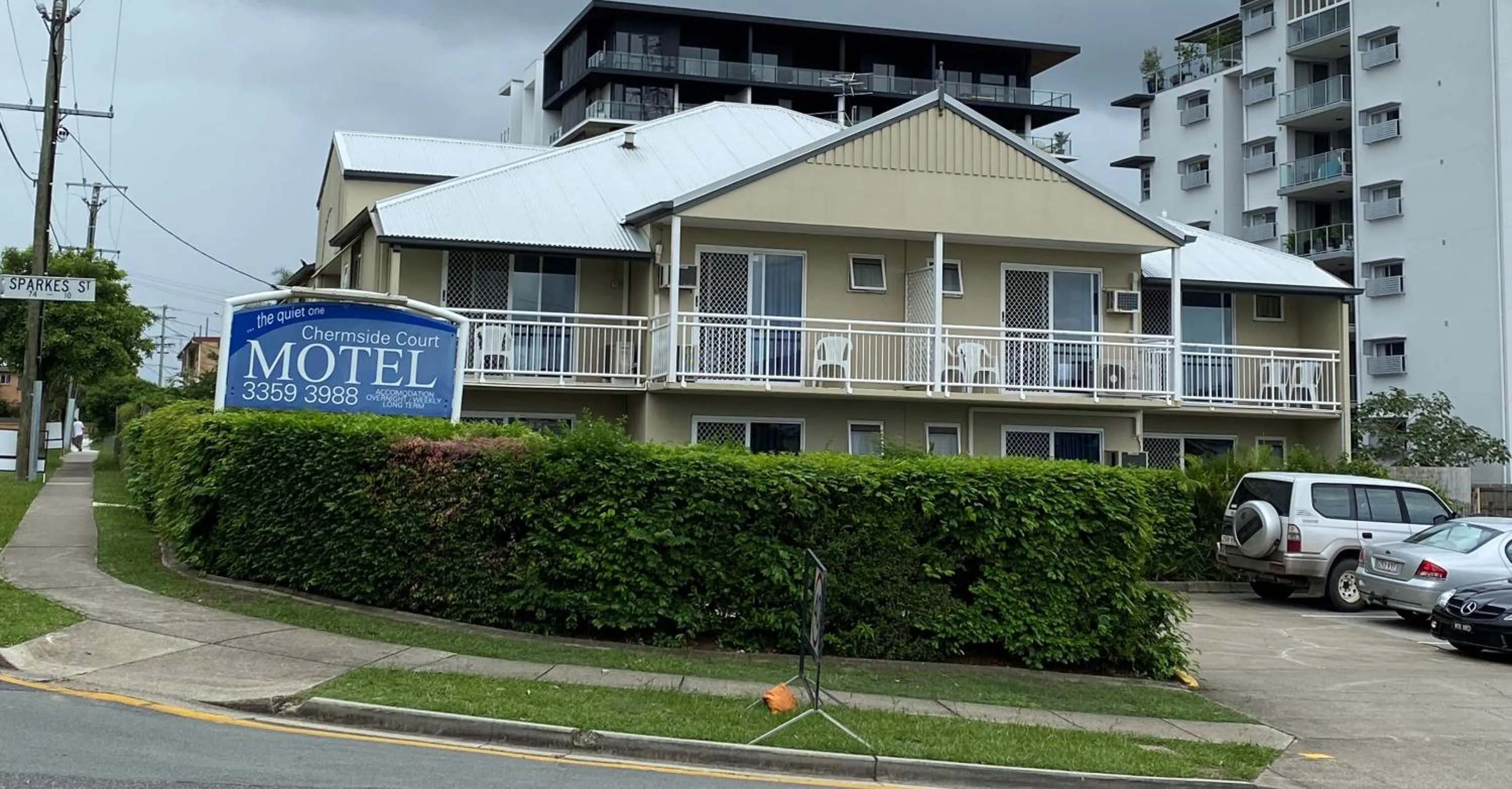 Property building in Chermside Court Motel