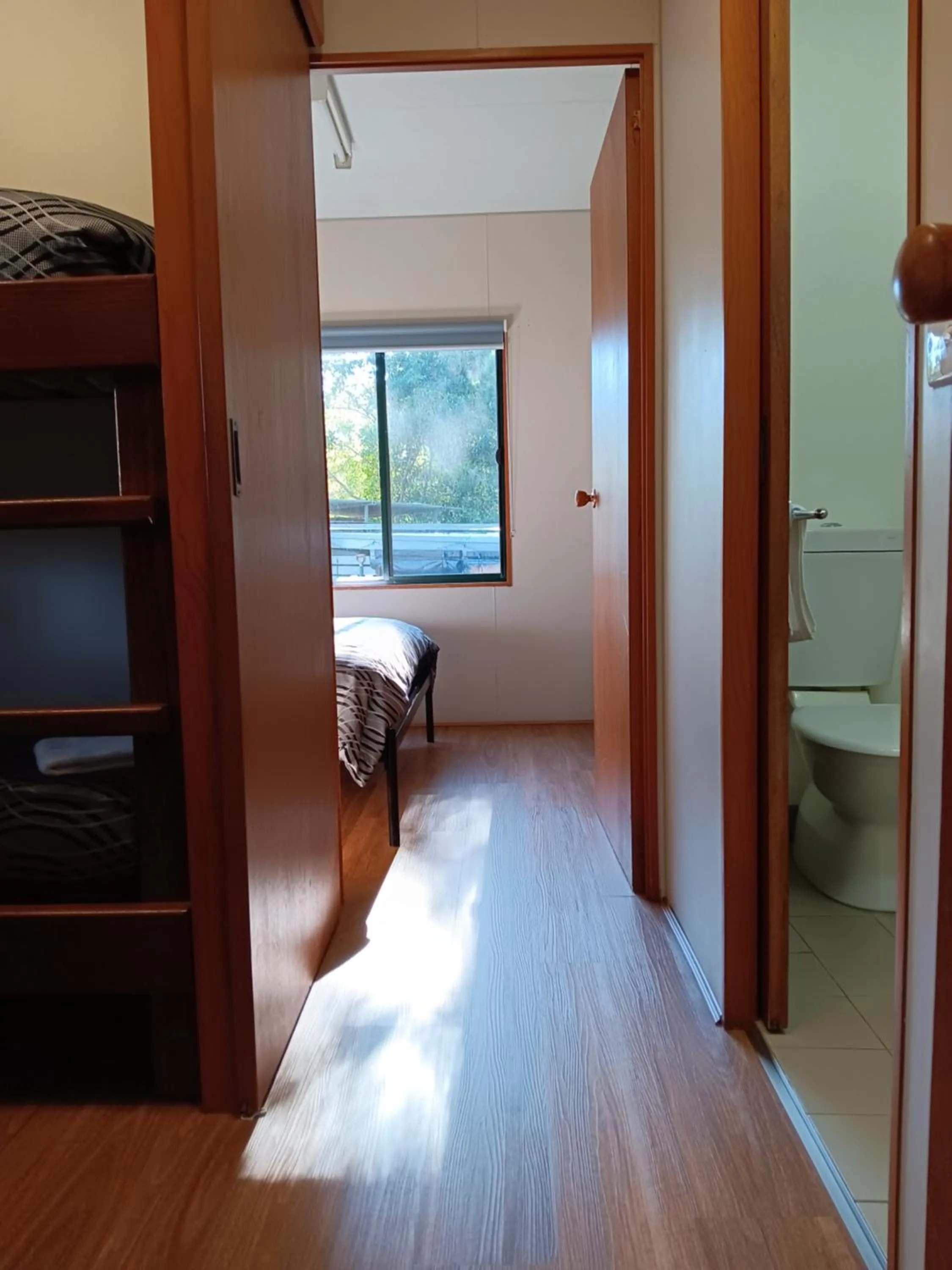 Area and facilities in Mallacoota's Shady Gully Caravan Park