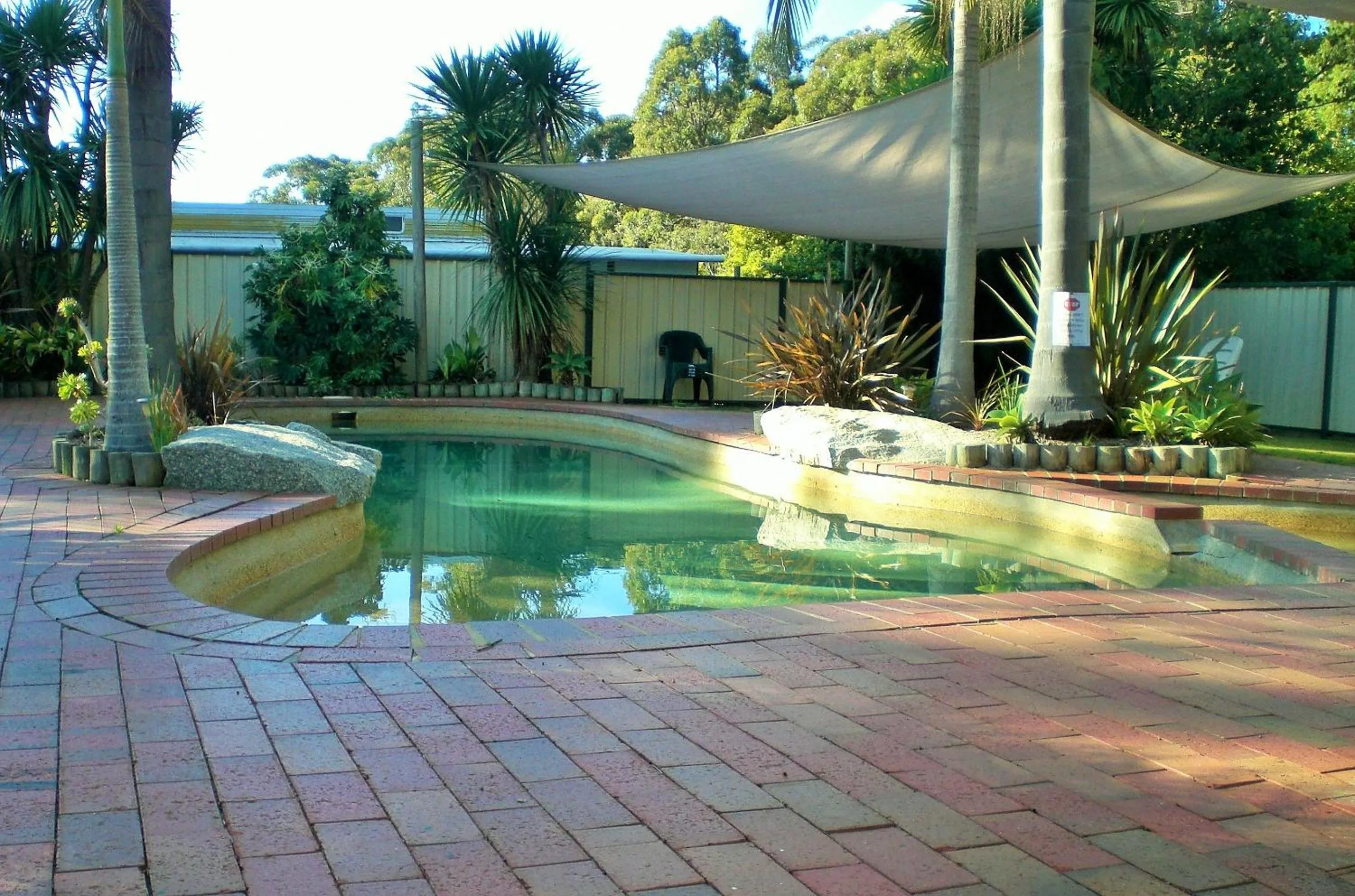 Day in Mallacoota's Shady Gully Caravan Park