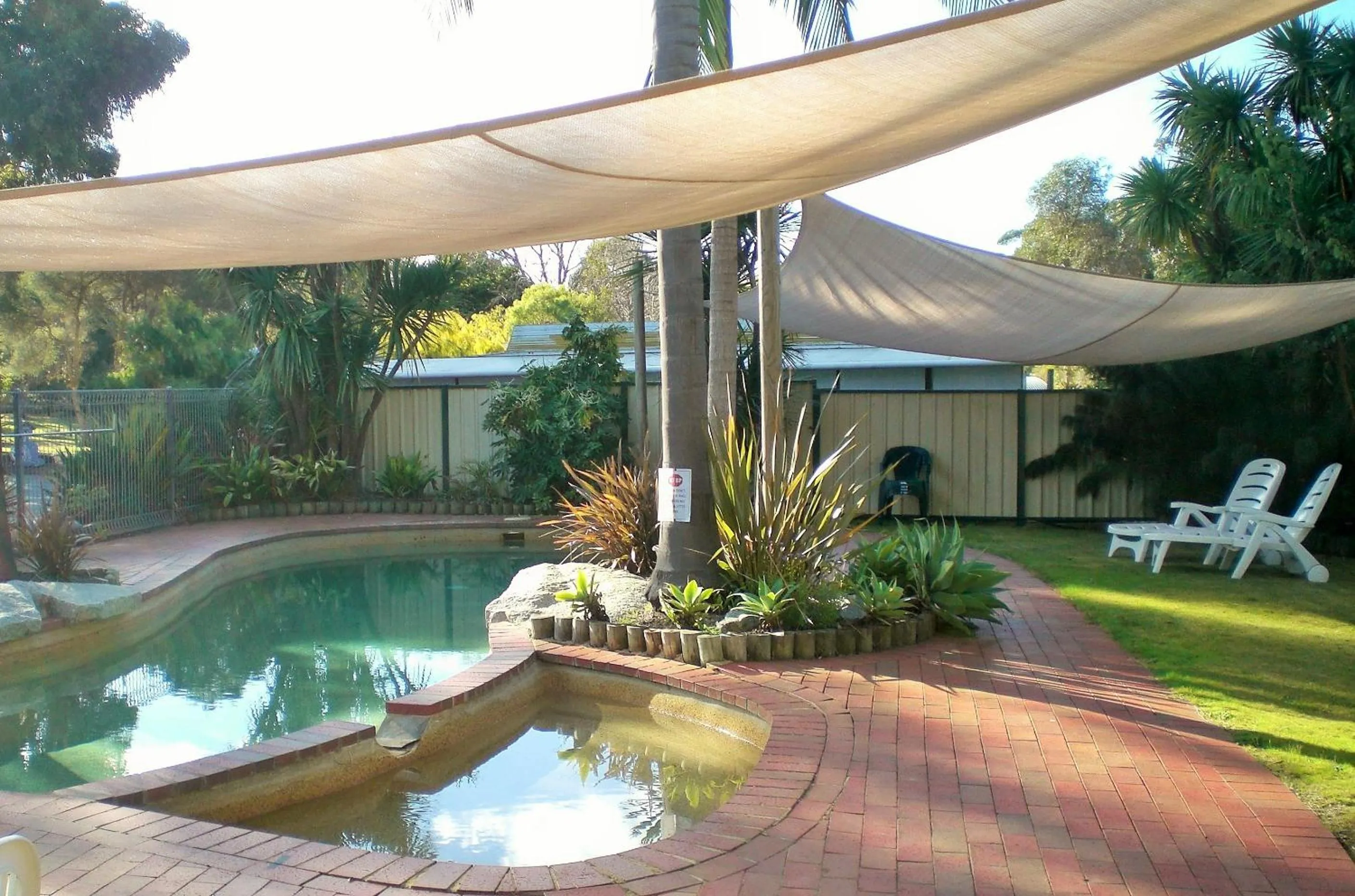 Day in Mallacoota's Shady Gully Caravan Park