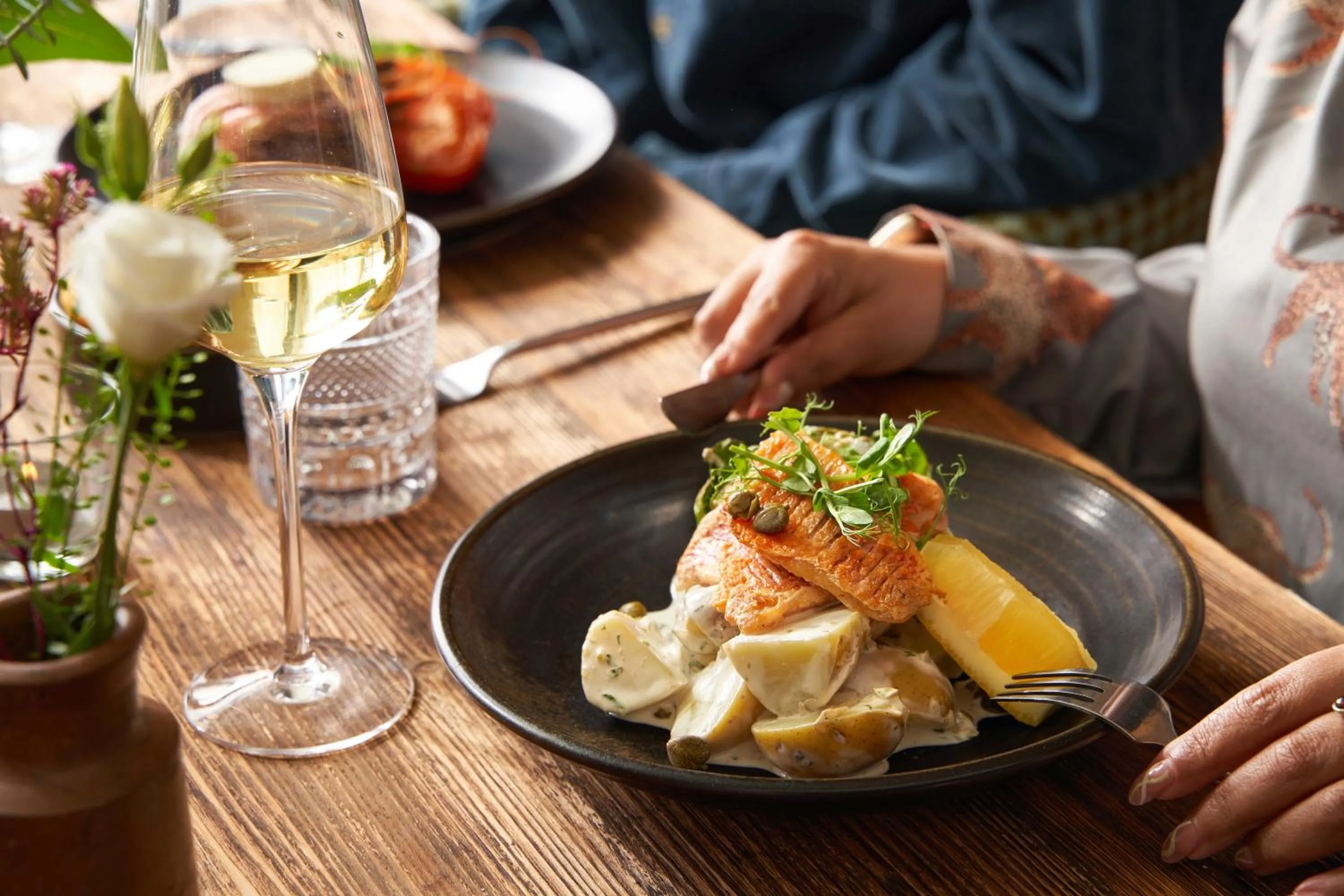 Food in Hope & Anchor