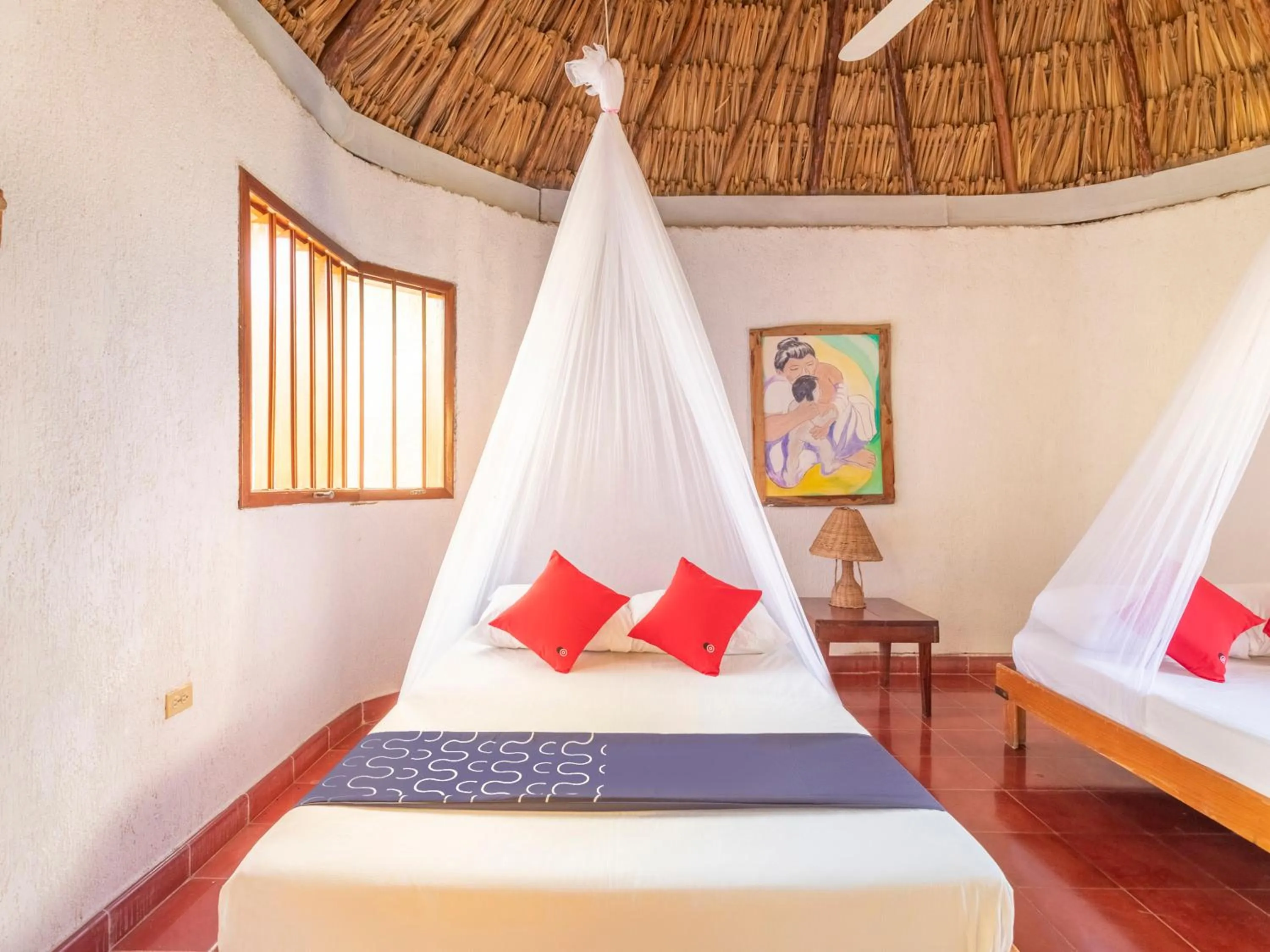 Photo of the whole room, Bed in Hotel Villas del Ángel