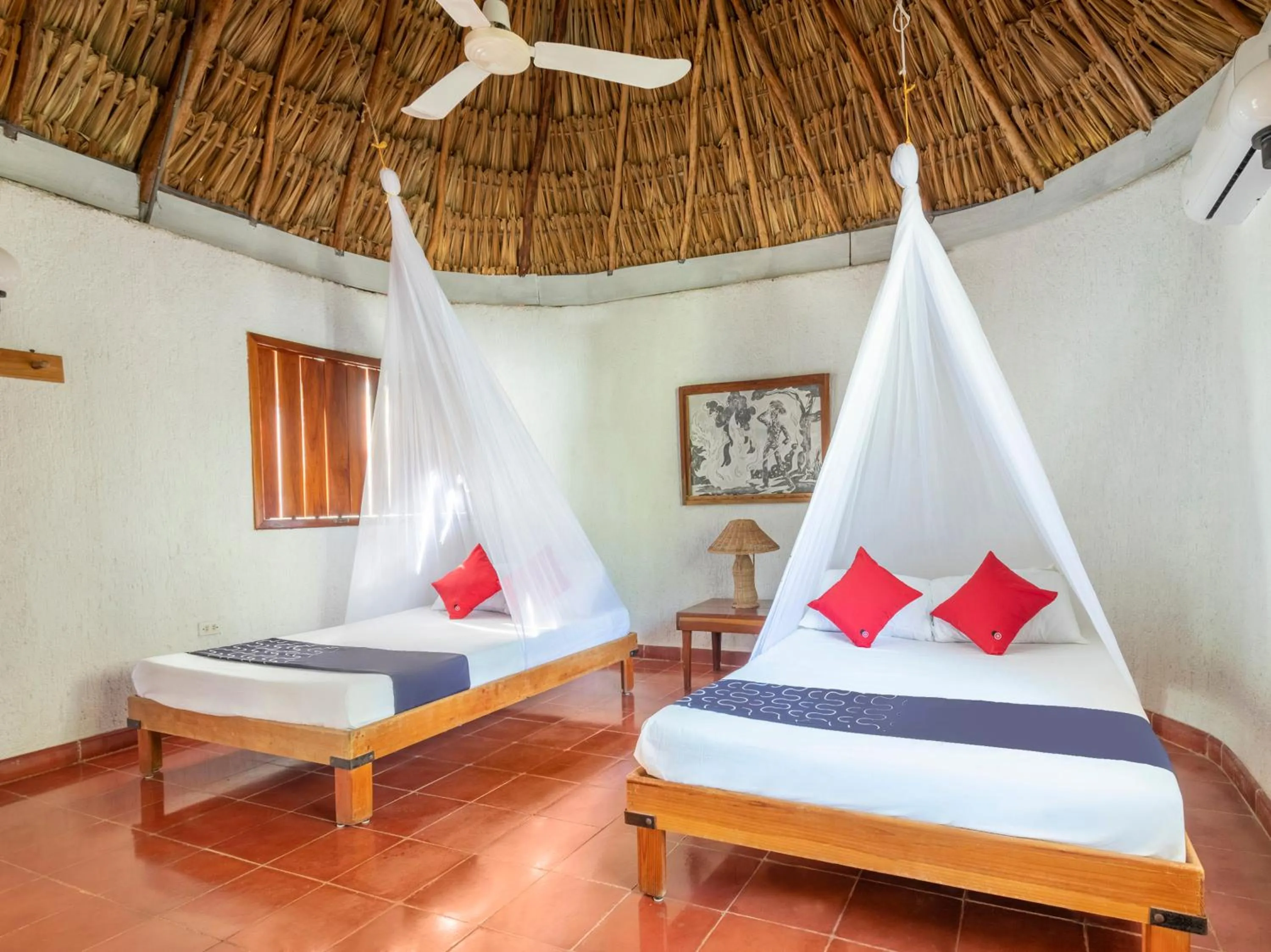 Photo of the whole room, Bed in Hotel Villas del Ángel