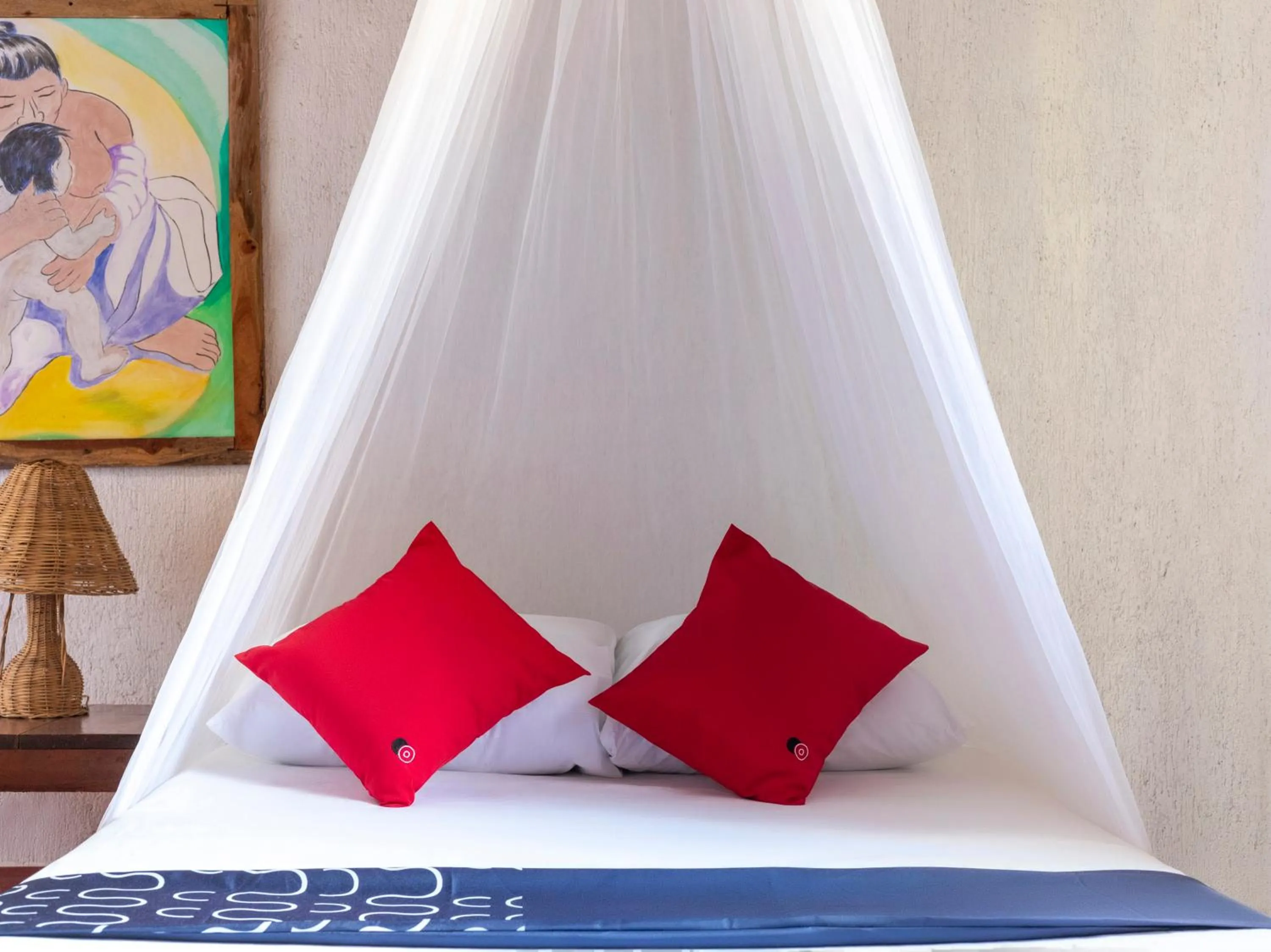 Bedroom, Bed in Hotel Villas del Ángel