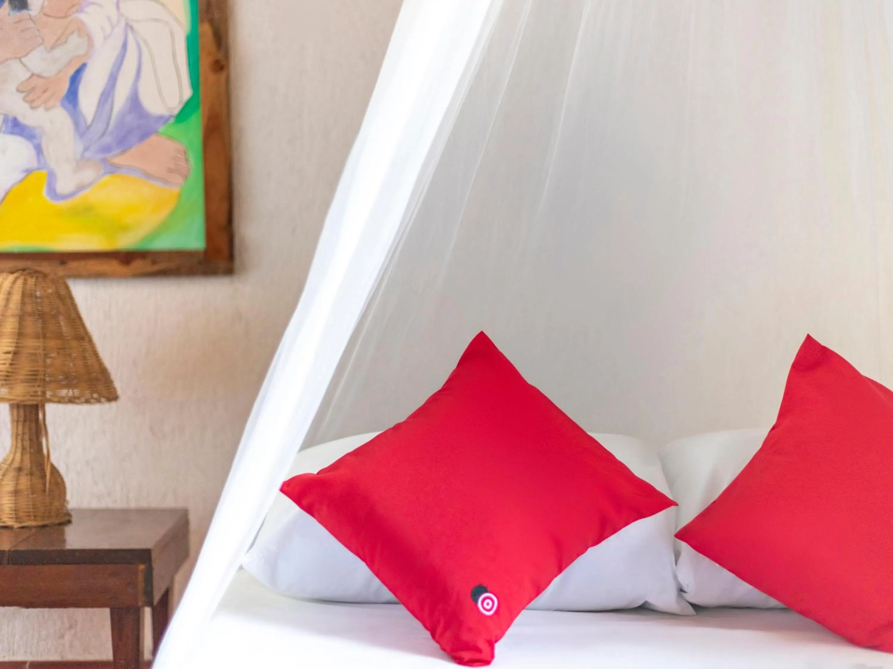 Bedroom, Bed in Hotel Villas del Ángel