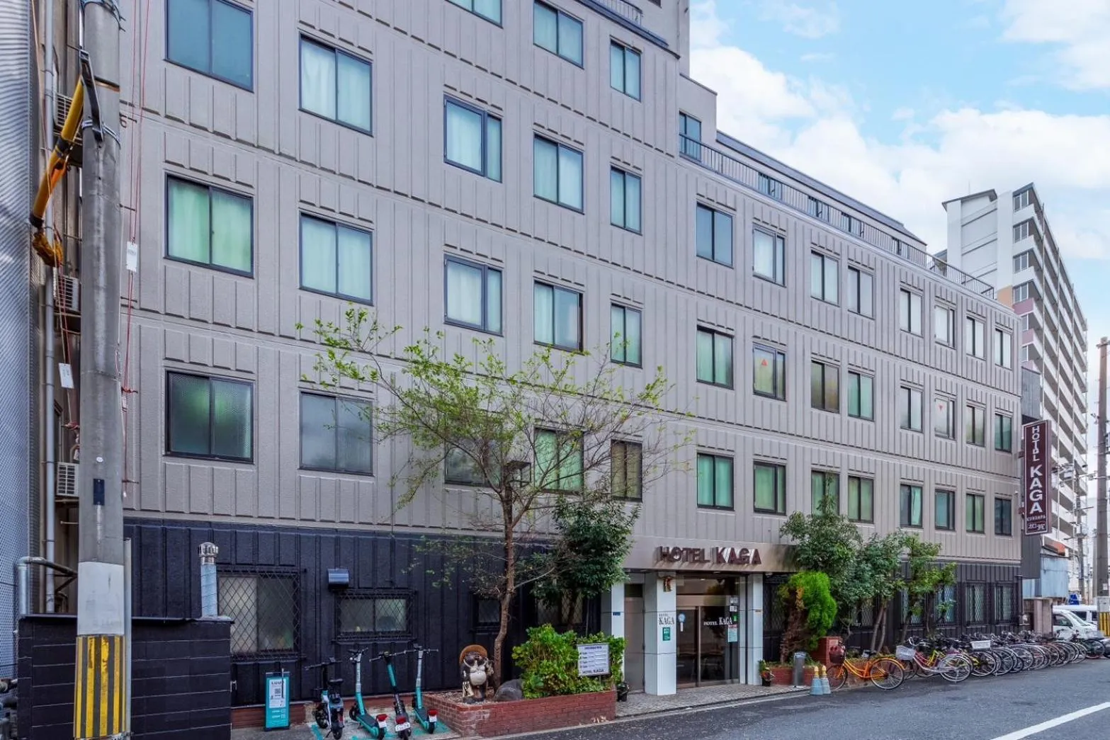 Property building in Business Hotel Kaga