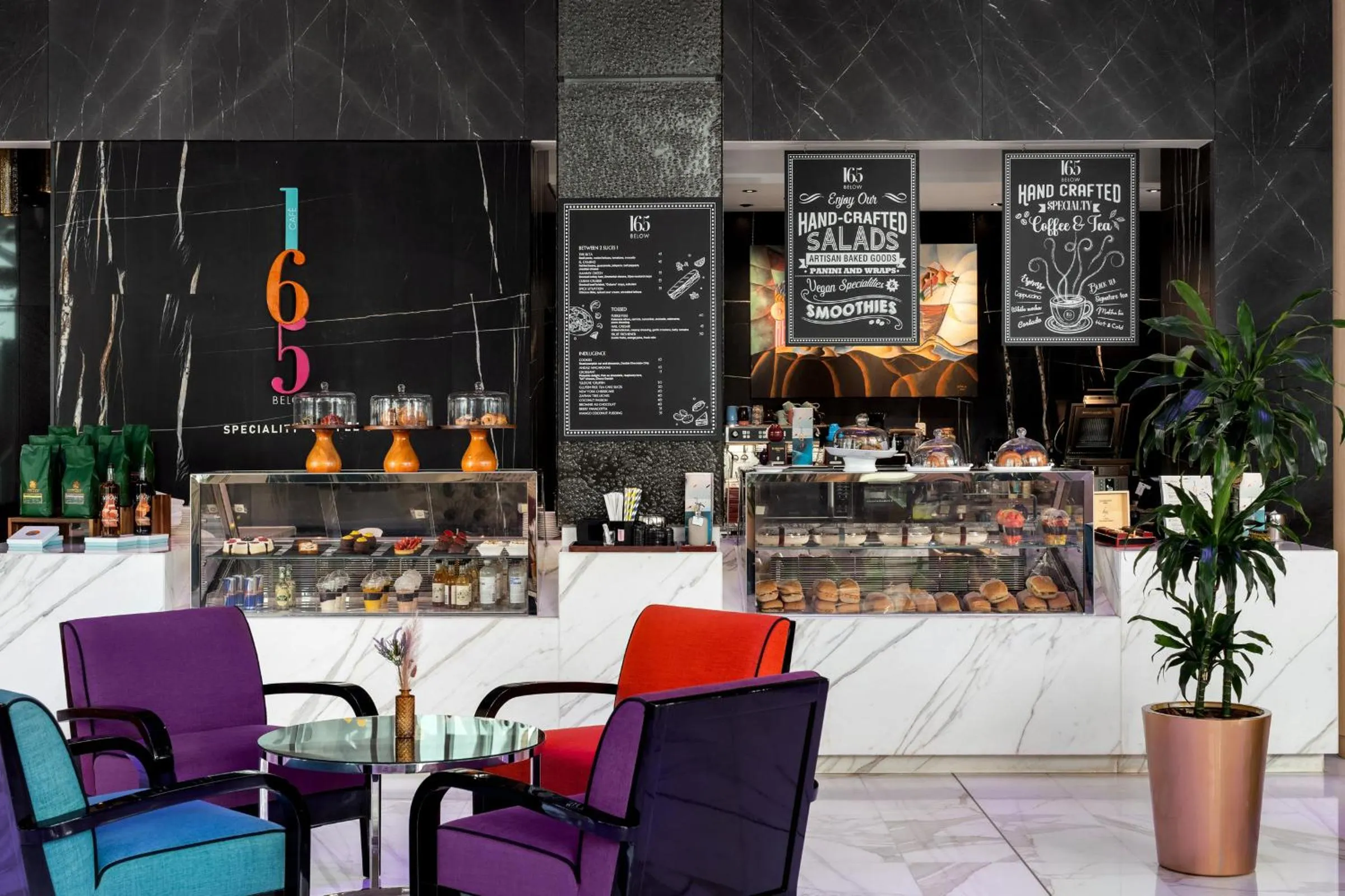 Food and drinks in Andaz Capital Gate Abu Dhabi, By Hyatt