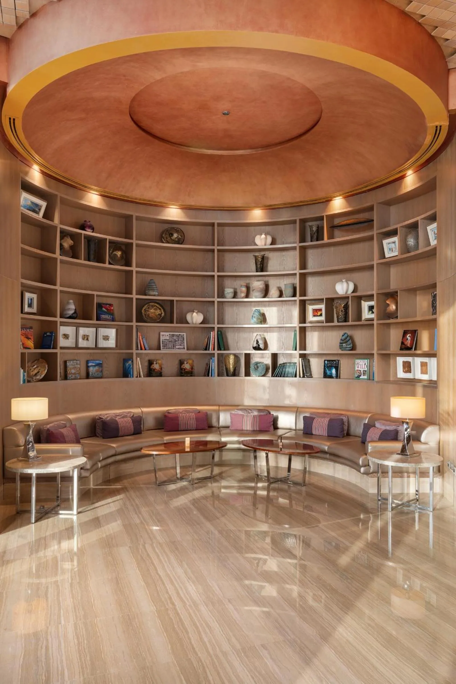 Lobby or reception in Andaz Capital Gate Abu Dhabi, By Hyatt
