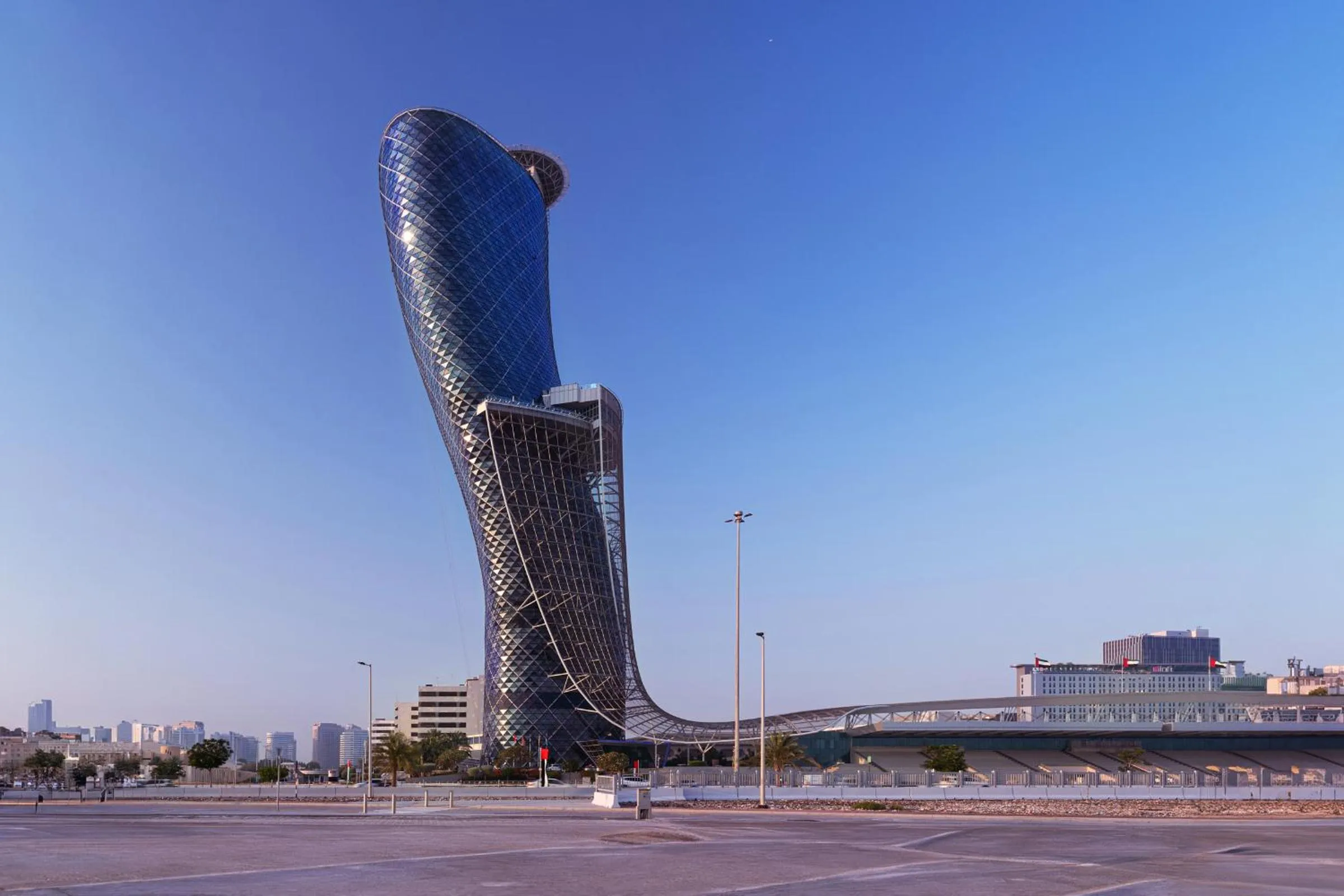 Property building in Andaz Capital Gate Abu Dhabi, By Hyatt