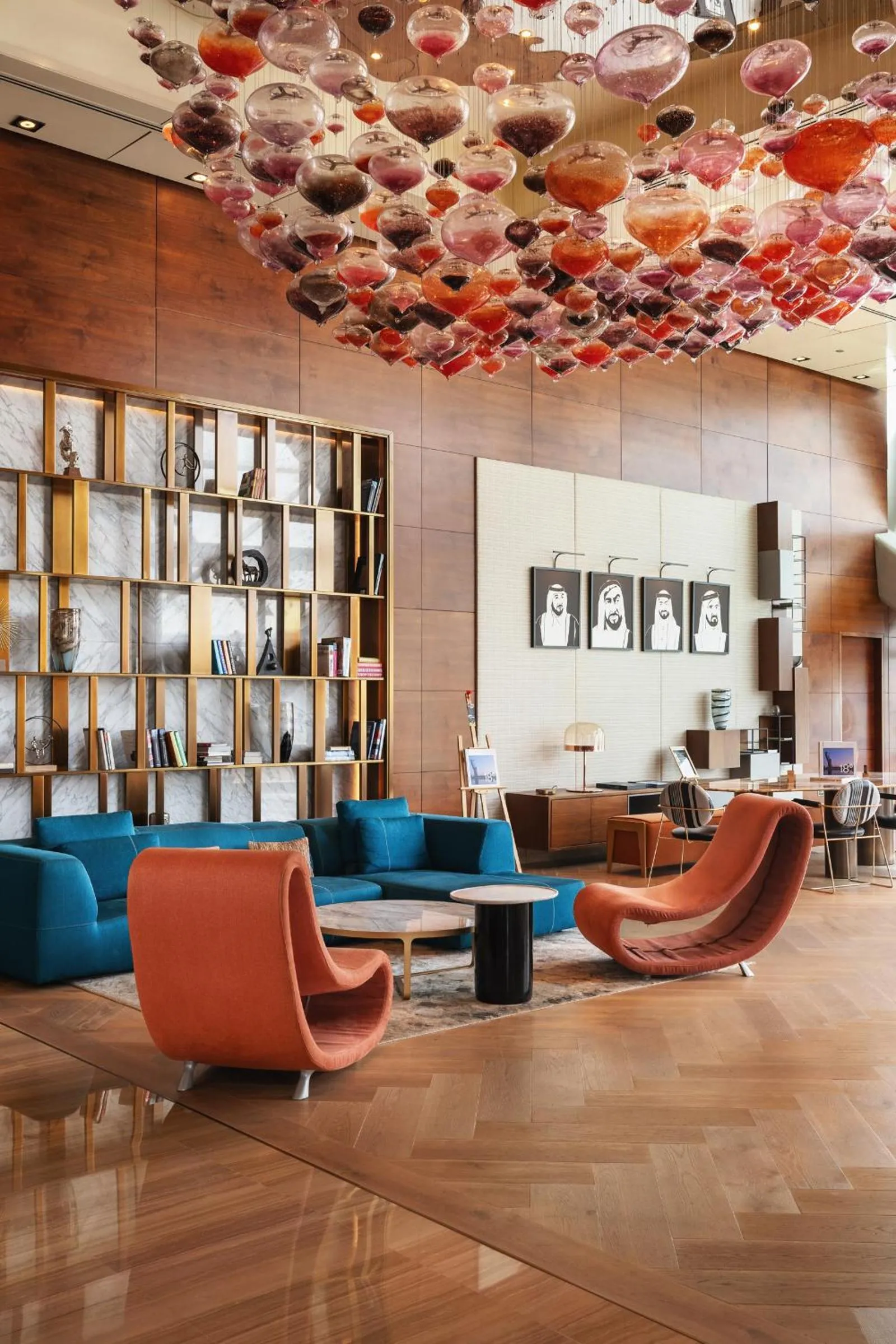 Lobby or reception in Andaz Capital Gate Abu Dhabi, By Hyatt