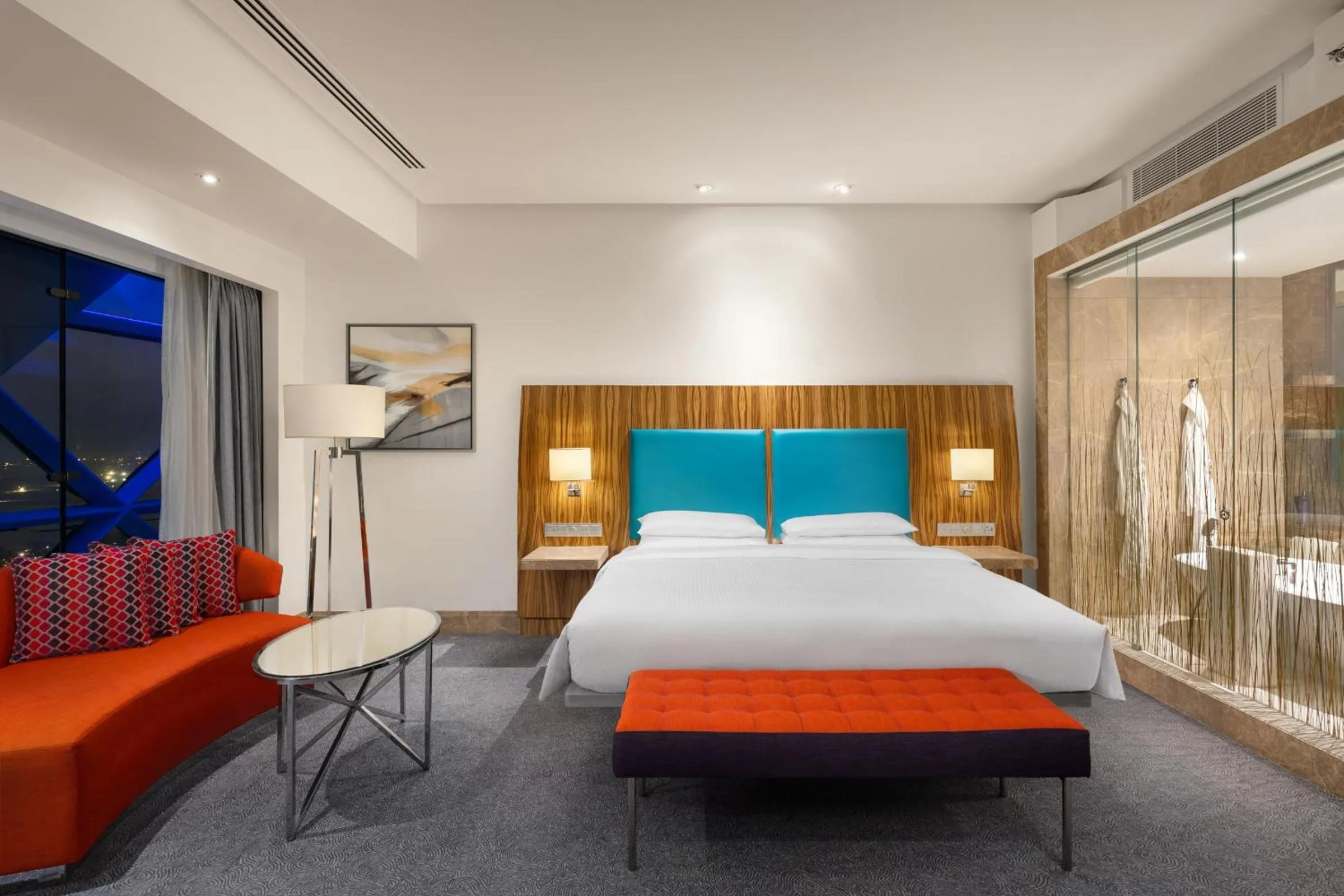 Bed in Andaz Capital Gate Abu Dhabi, By Hyatt