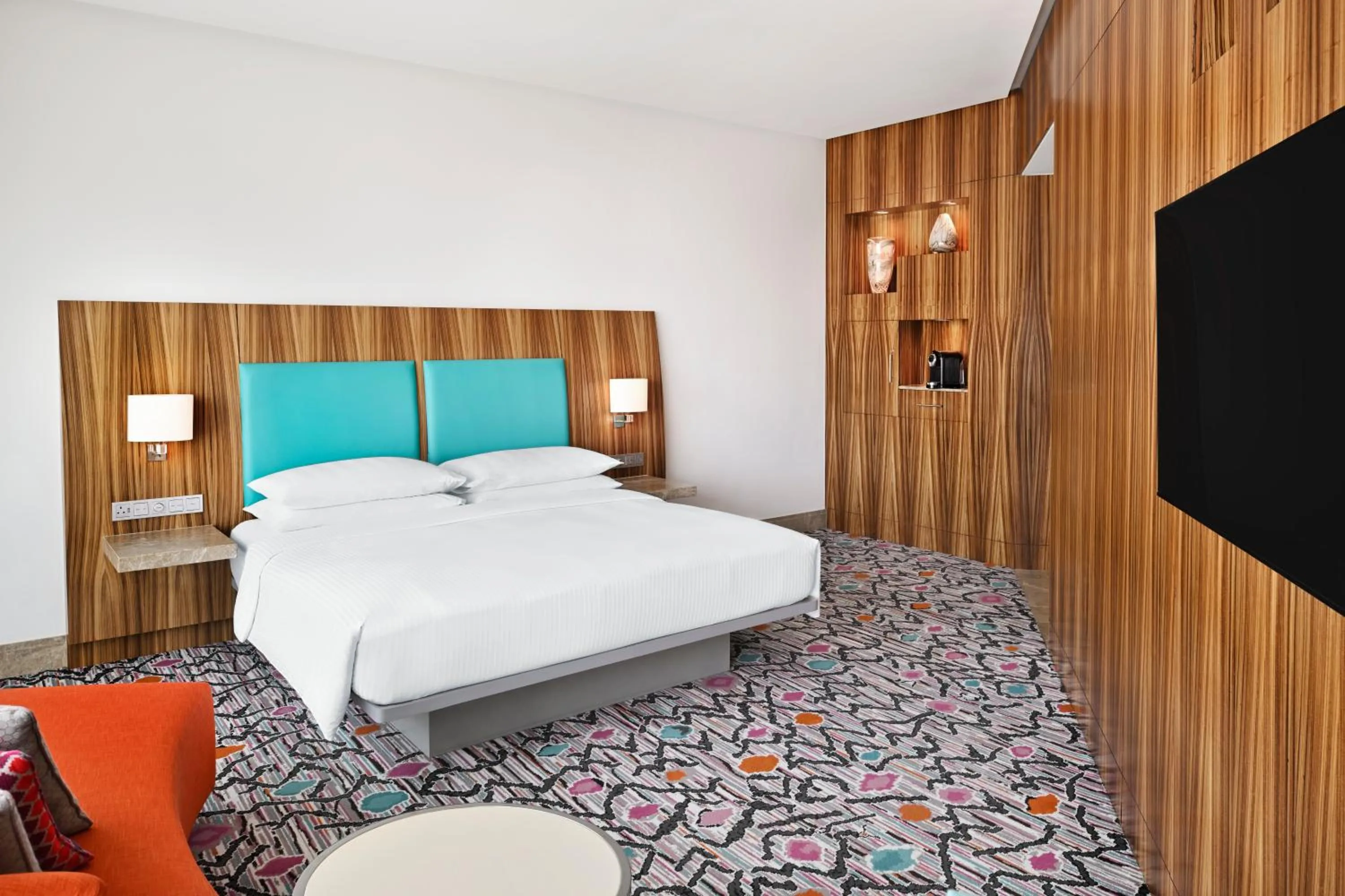 Bed in Andaz Capital Gate Abu Dhabi, By Hyatt