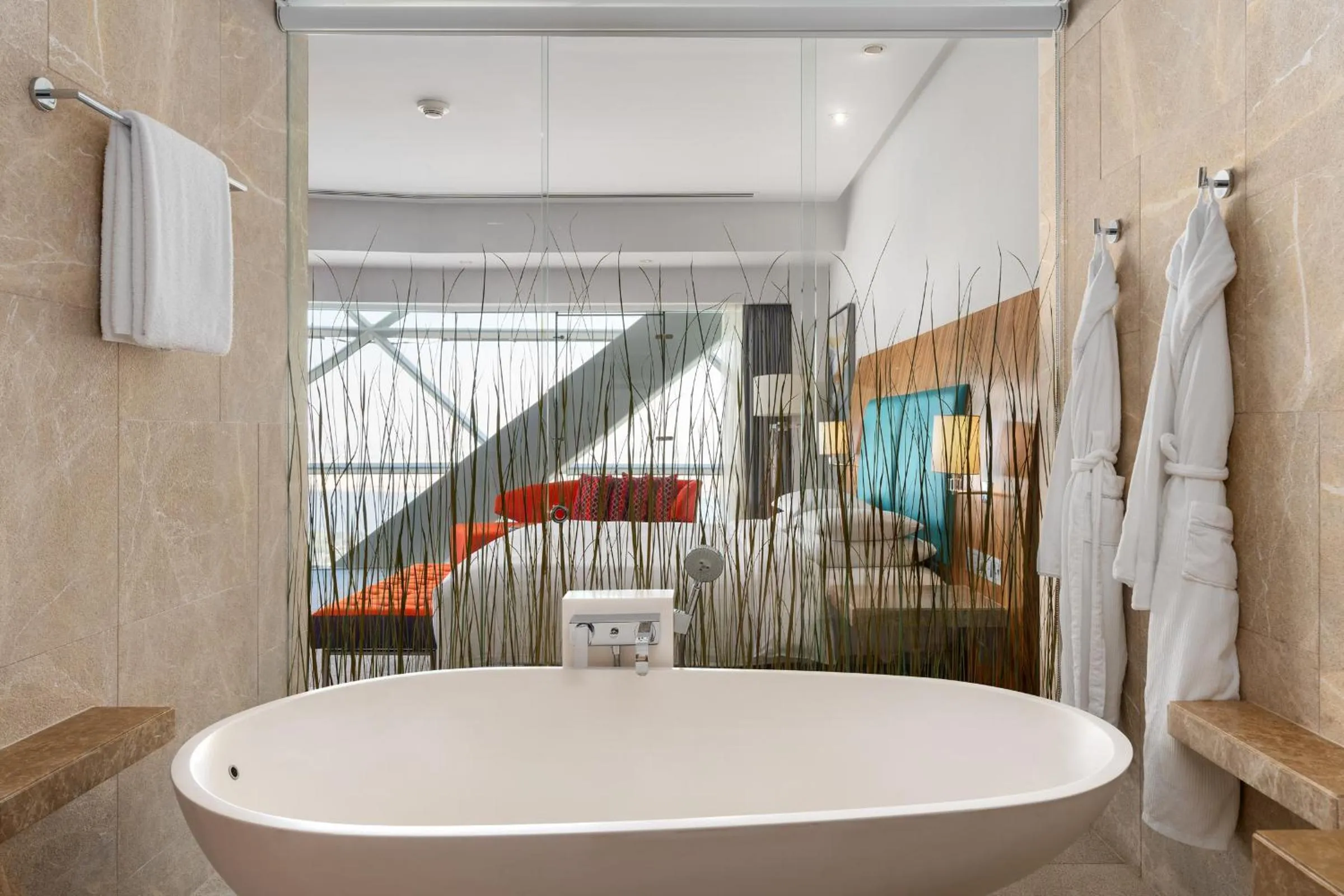 Bath in Andaz Capital Gate Abu Dhabi, By Hyatt