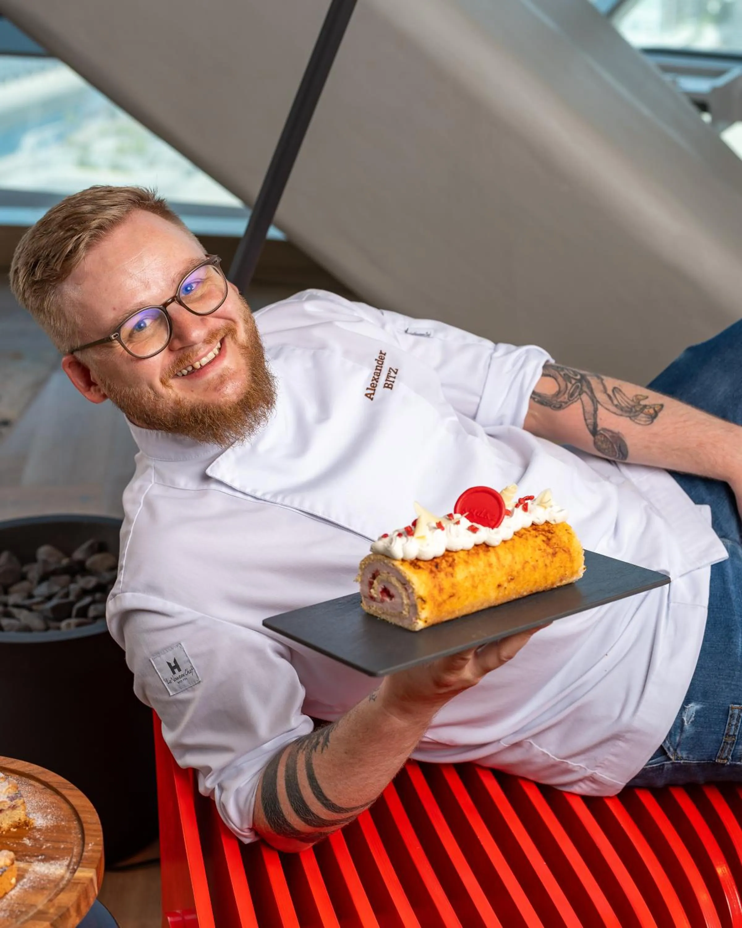 Food and drinks in Andaz Capital Gate Abu Dhabi, By Hyatt