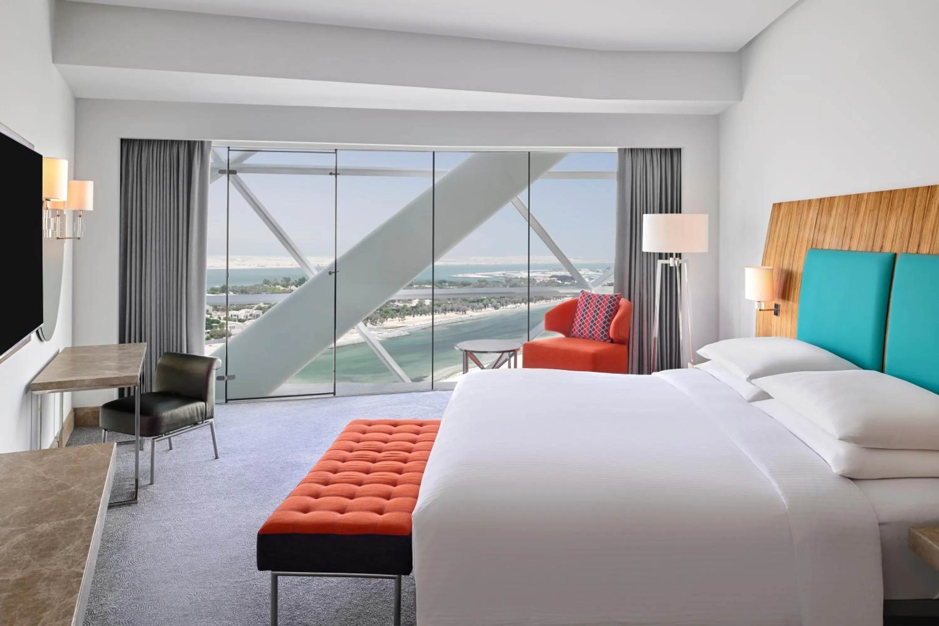 Bed in Andaz Capital Gate Abu Dhabi, By Hyatt