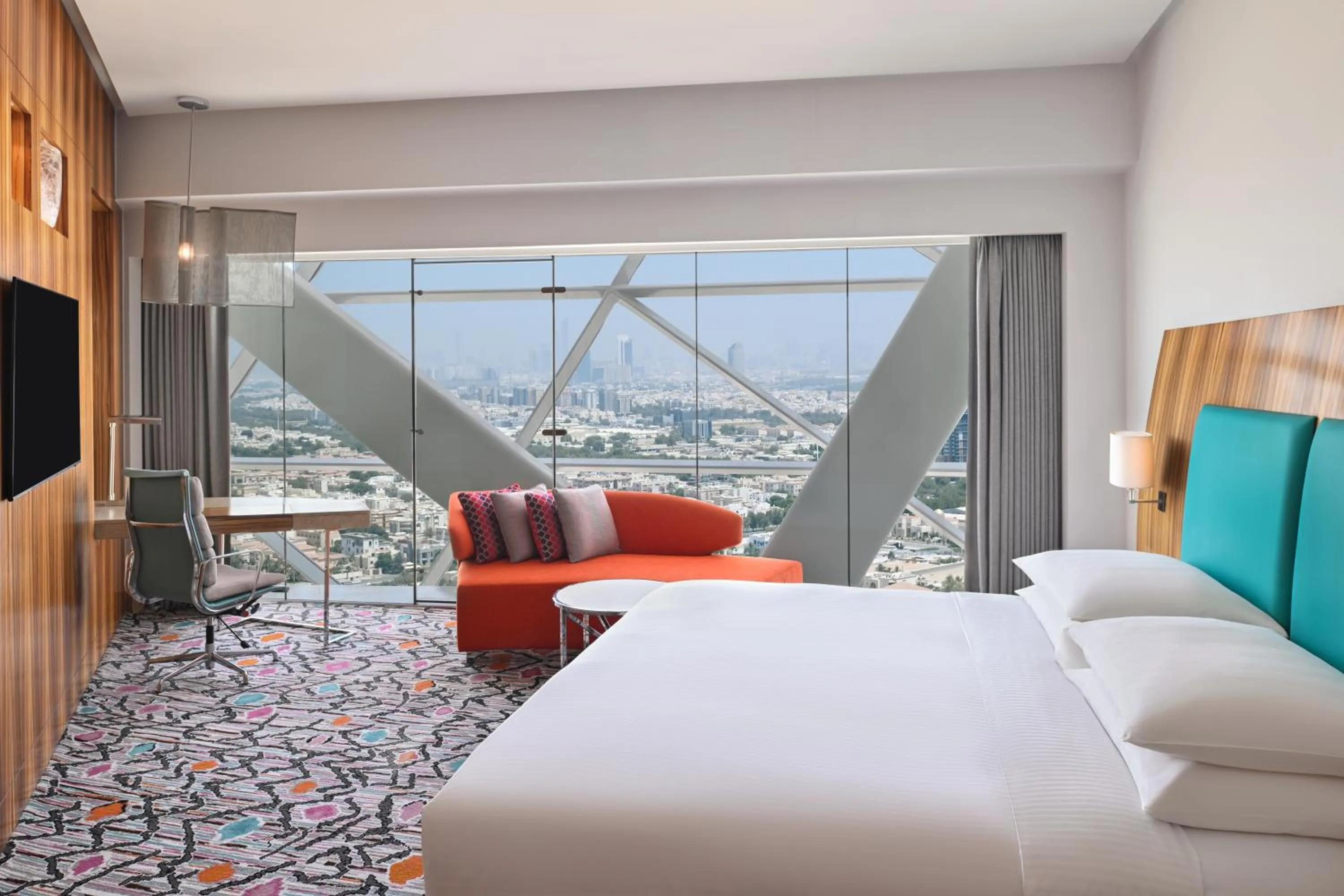 Bed in Andaz Capital Gate Abu Dhabi, By Hyatt