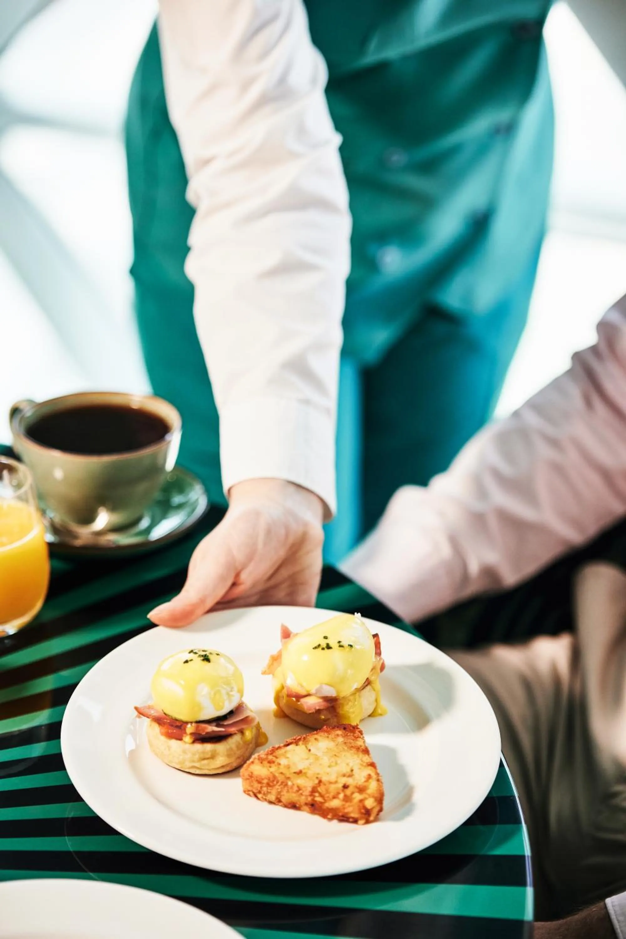 Breakfast in Andaz Capital Gate Abu Dhabi, By Hyatt