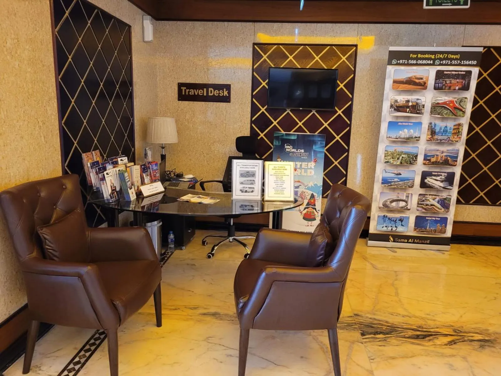 concierge in Fortune Pearl Hotel