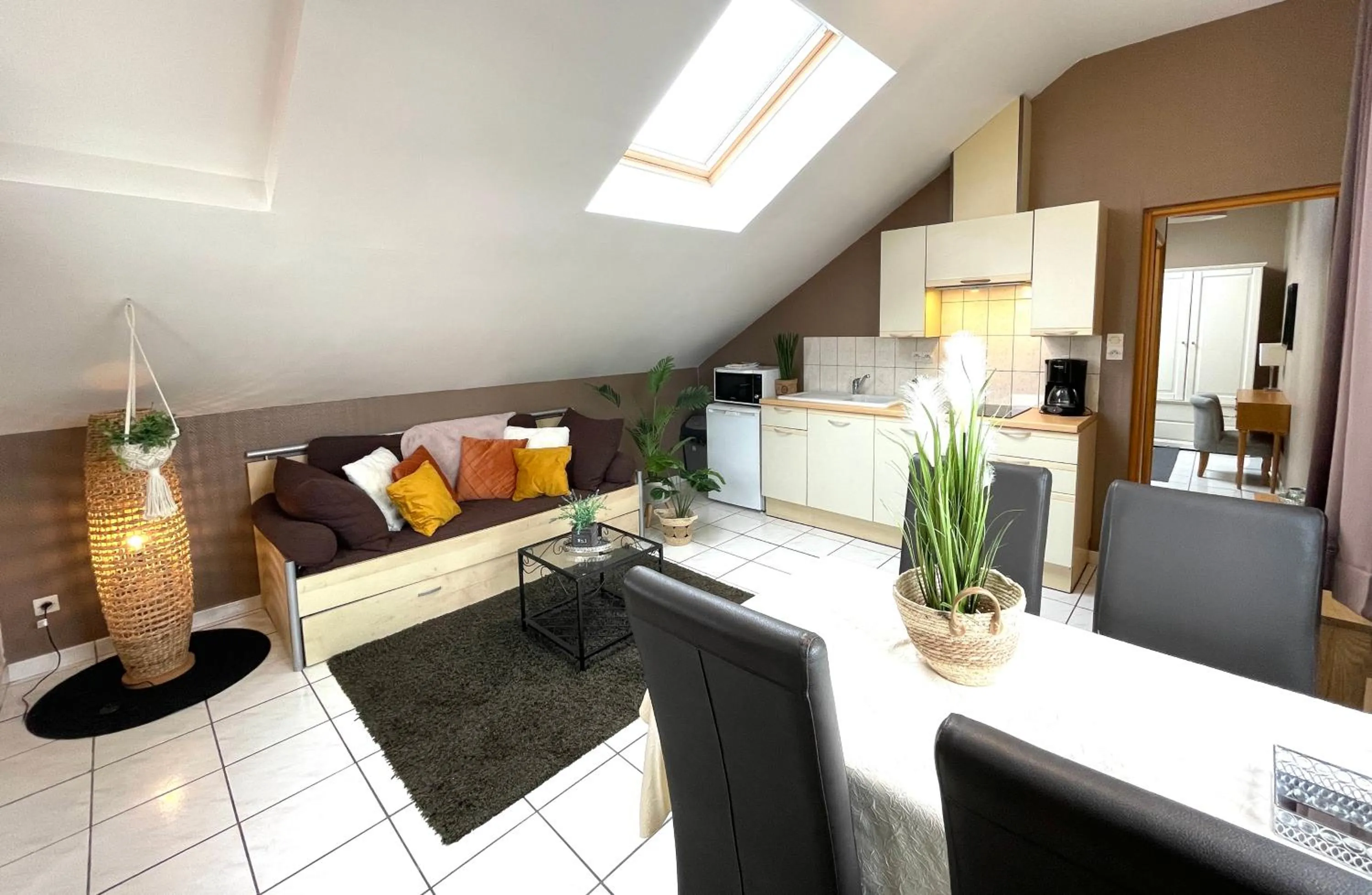 Living room in La Maison Blanche