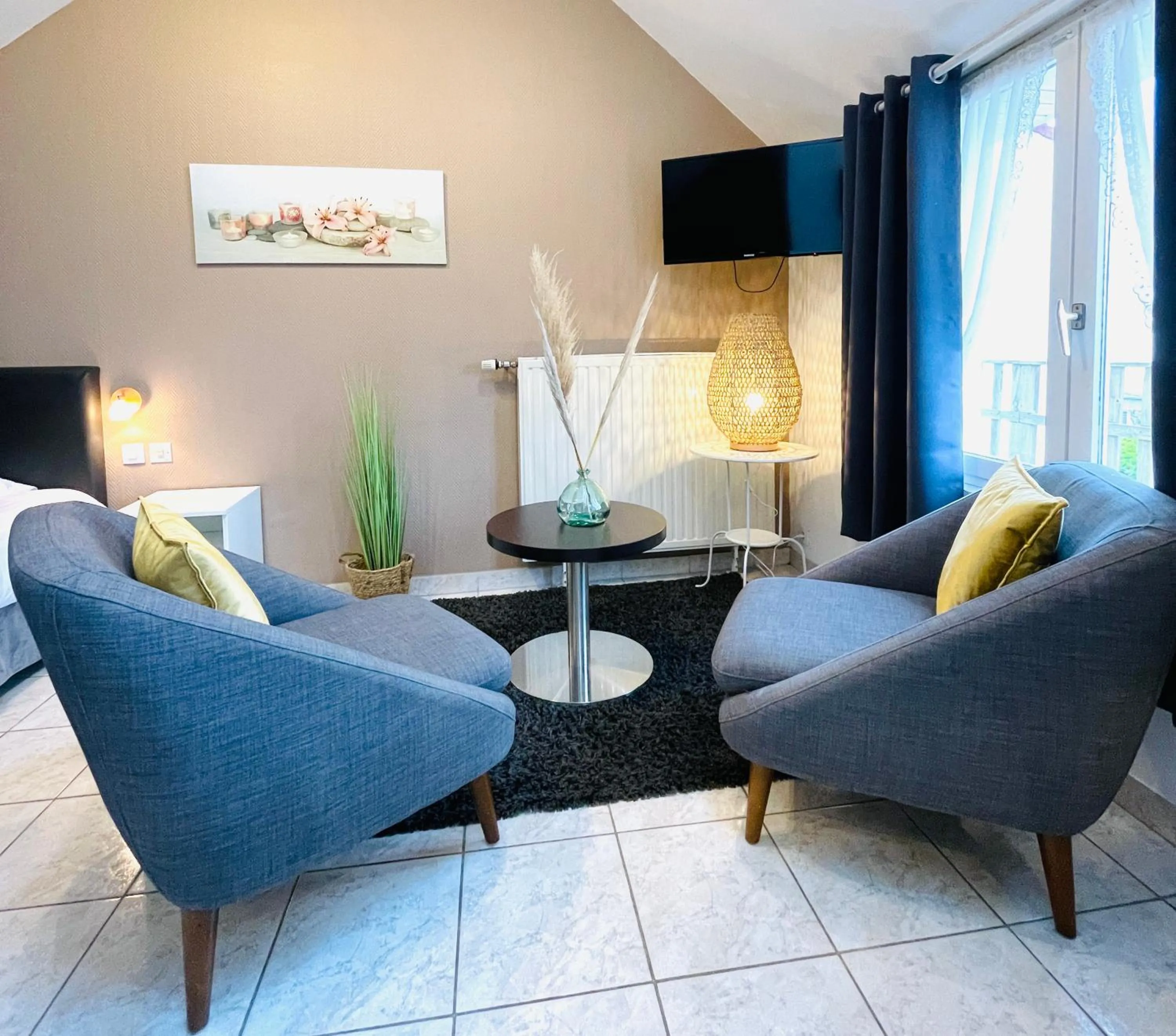 Living room in La Maison Blanche