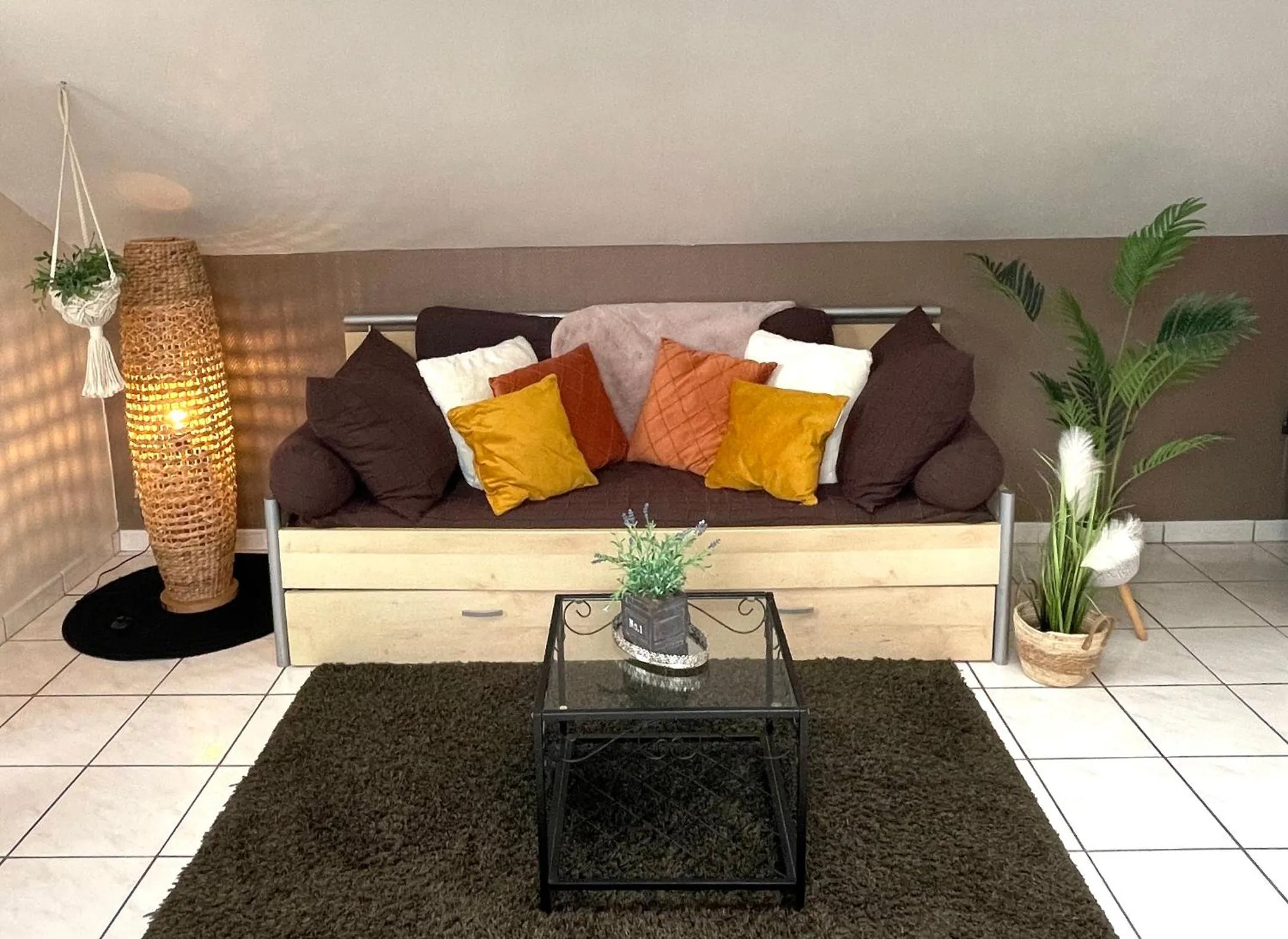 Living room in La Maison Blanche