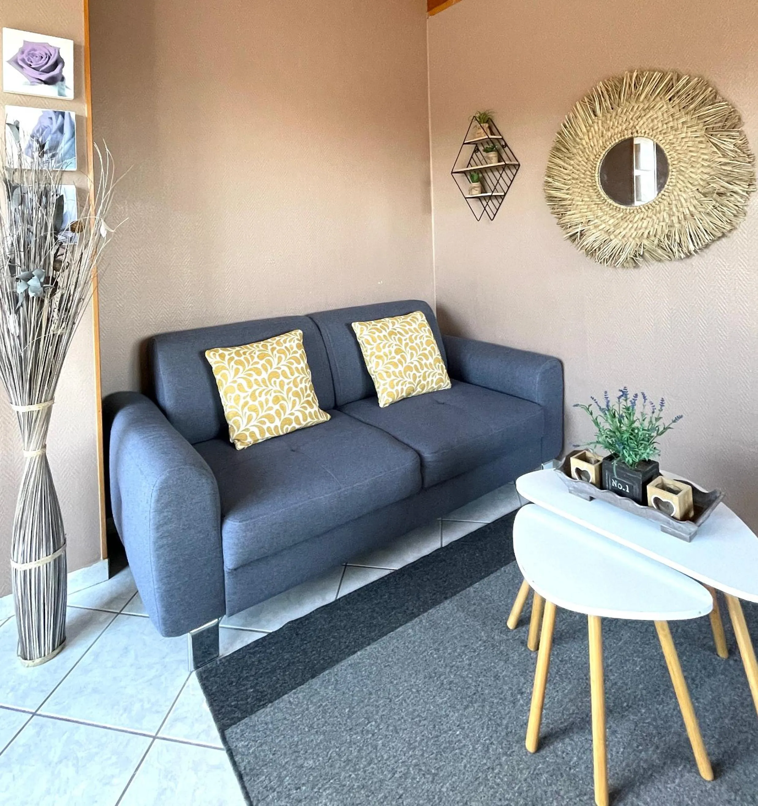 Living room in La Maison Blanche