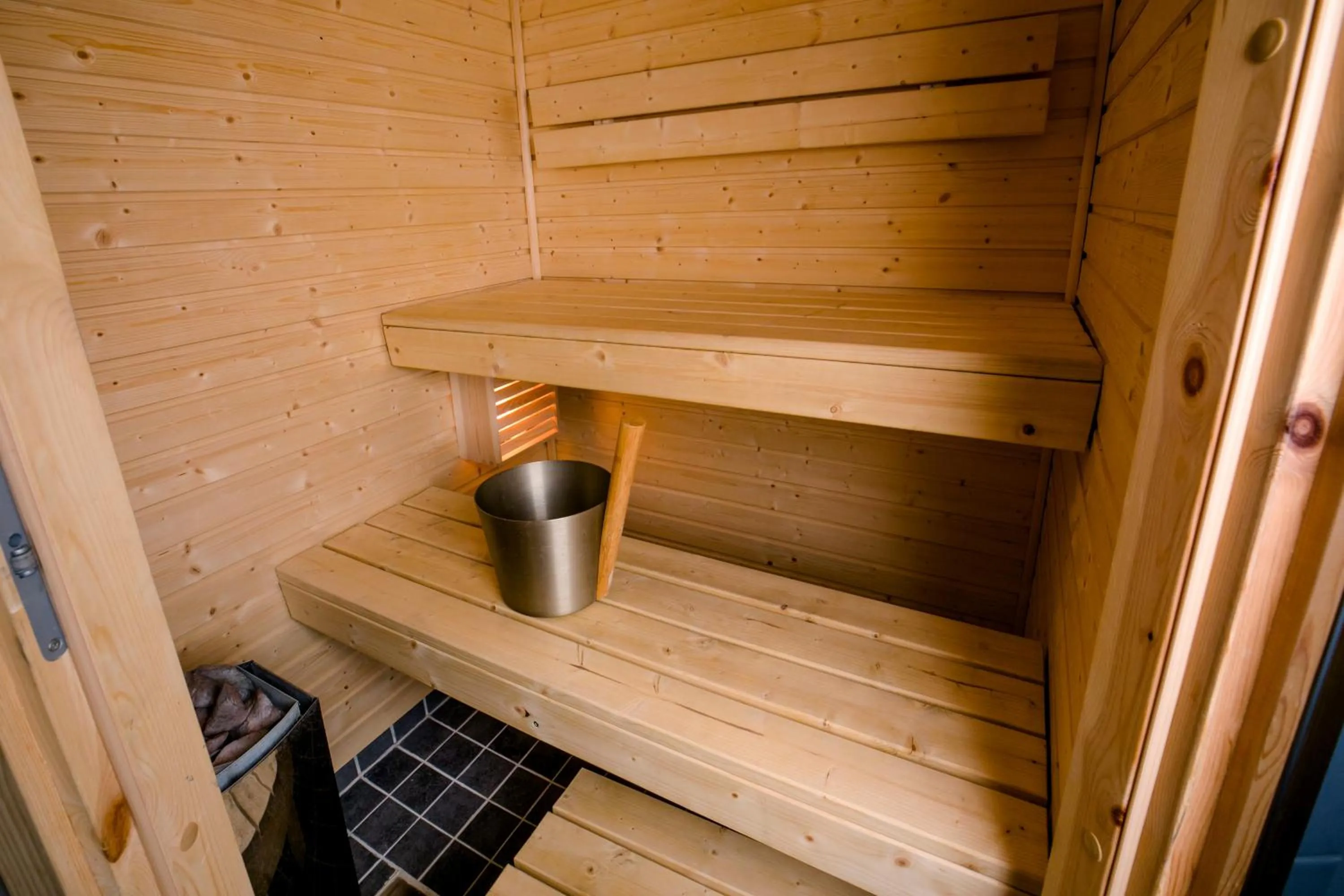 Sauna in Kylpylähotelli Pohjanranta