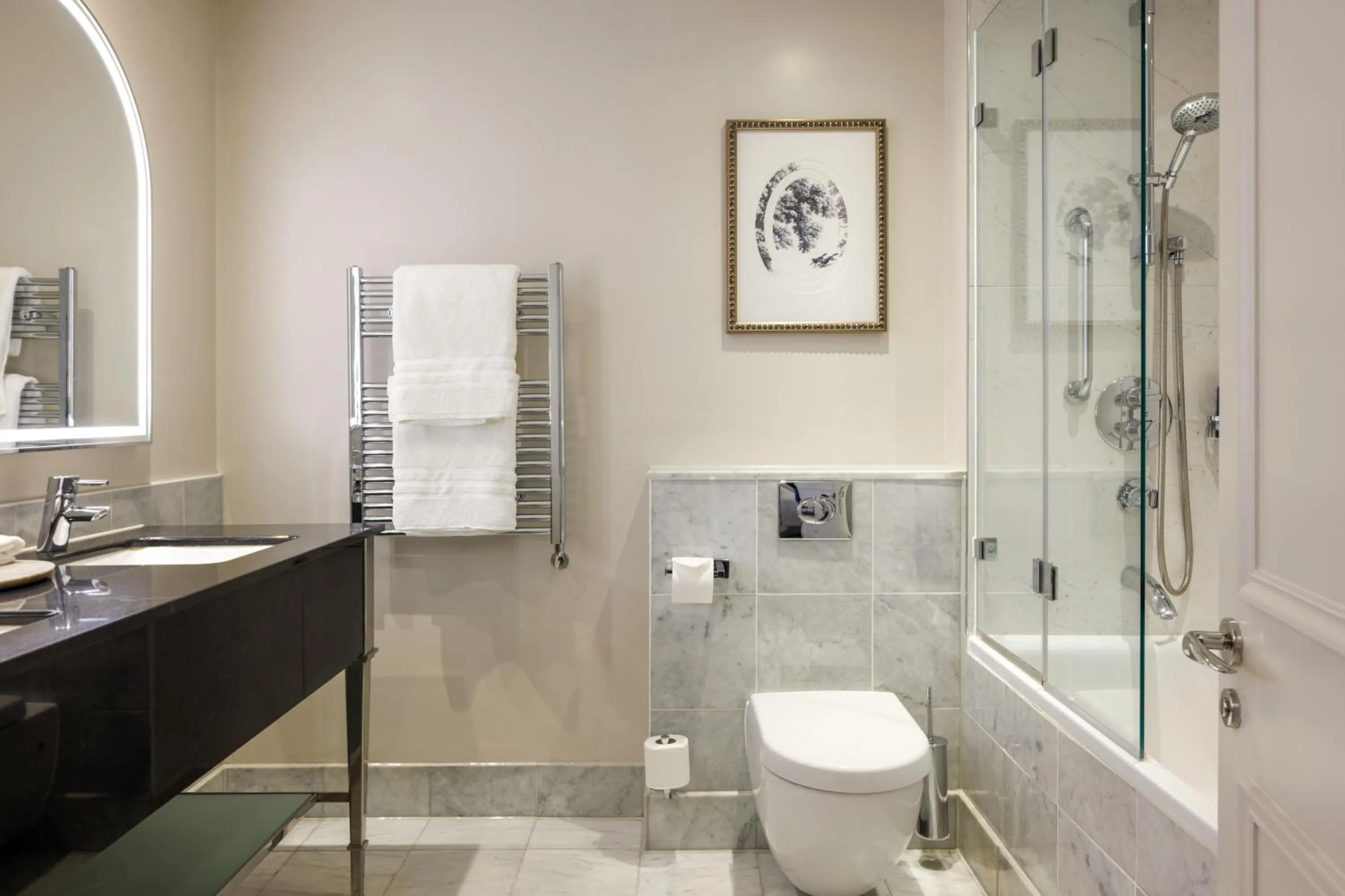 Toilet in The Caledonian Edinburgh, Curio Collection by Hilton