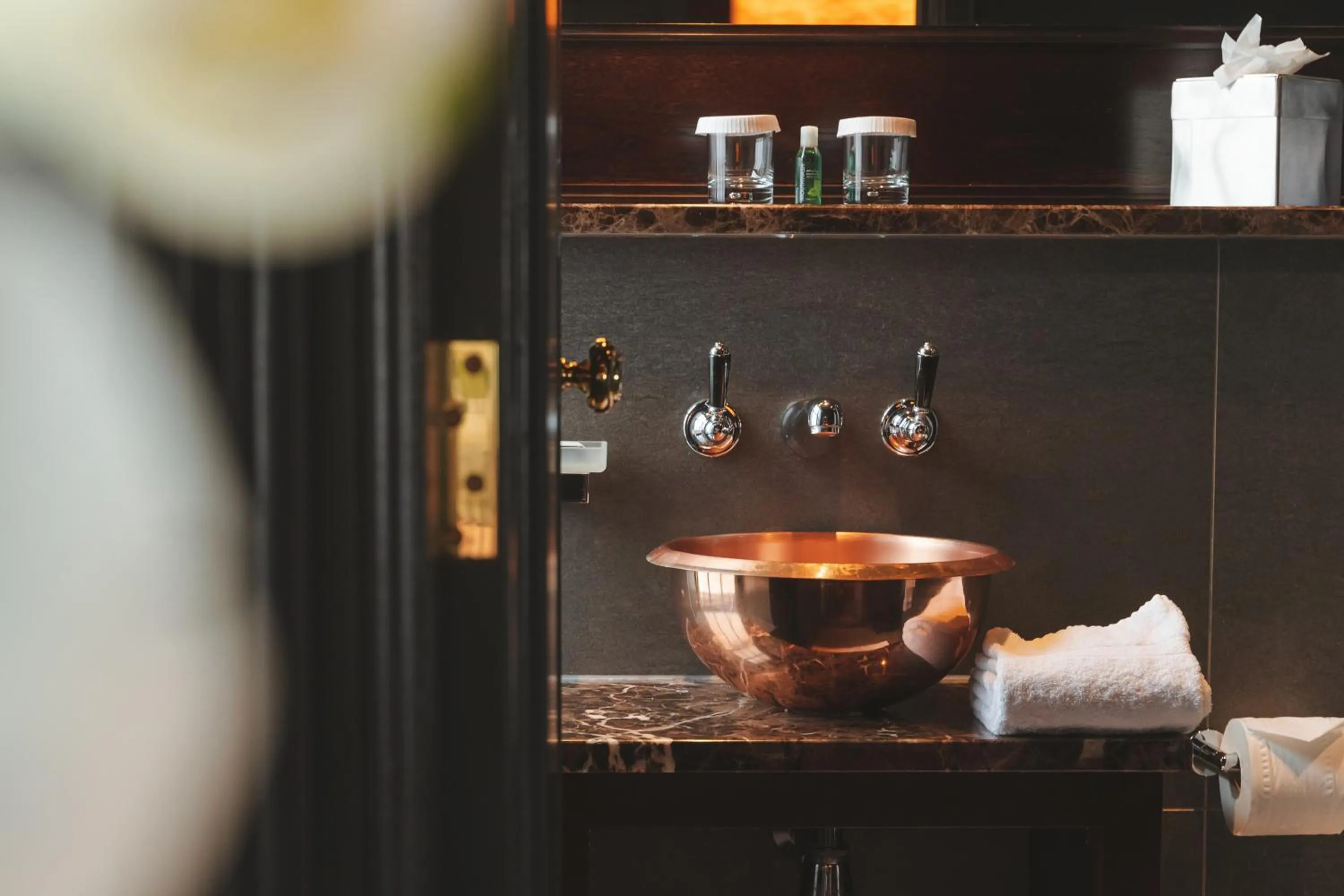 Bathroom in The Caledonian Edinburgh, Curio Collection by Hilton