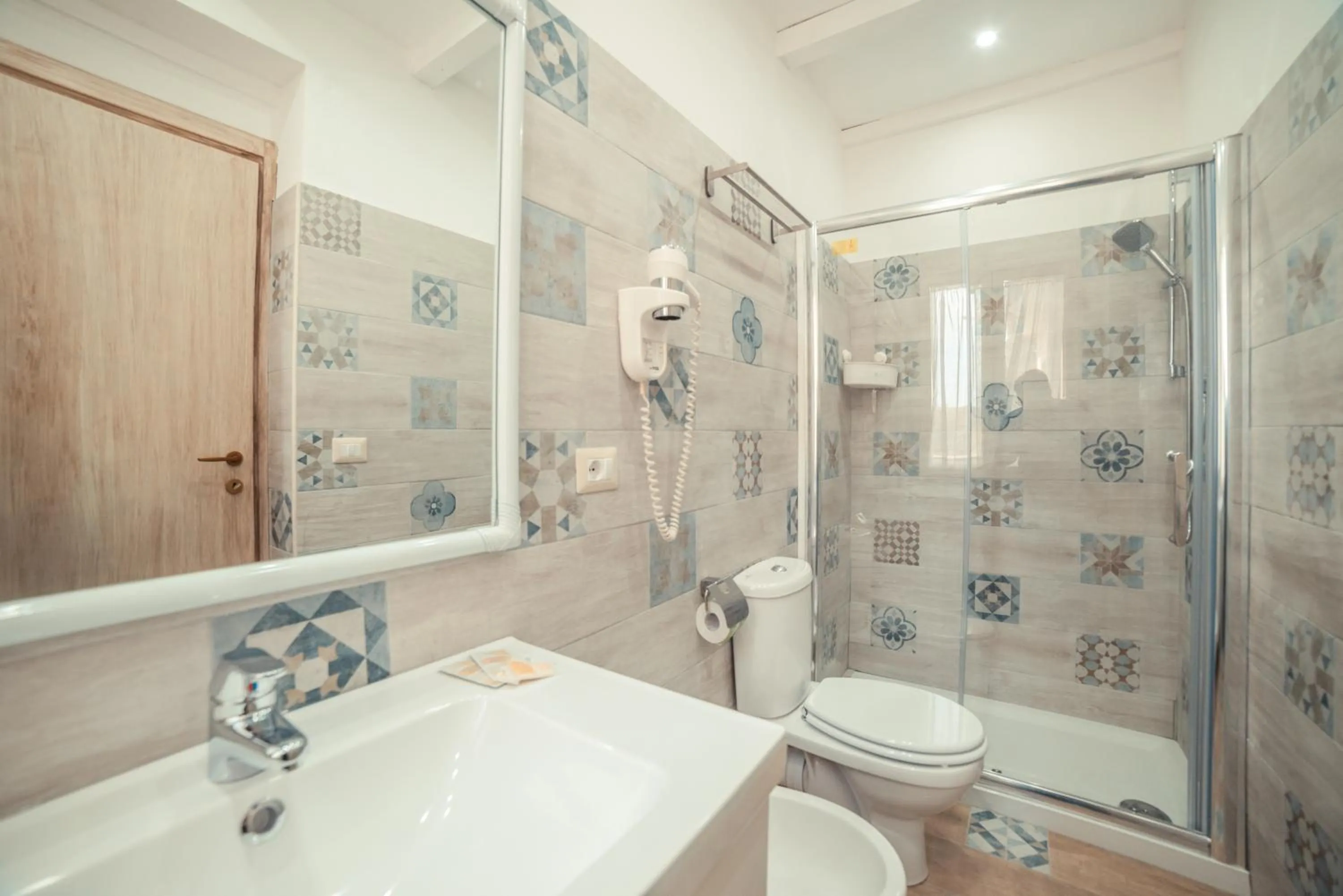 Shower in B&B Casa al Vicolo 2