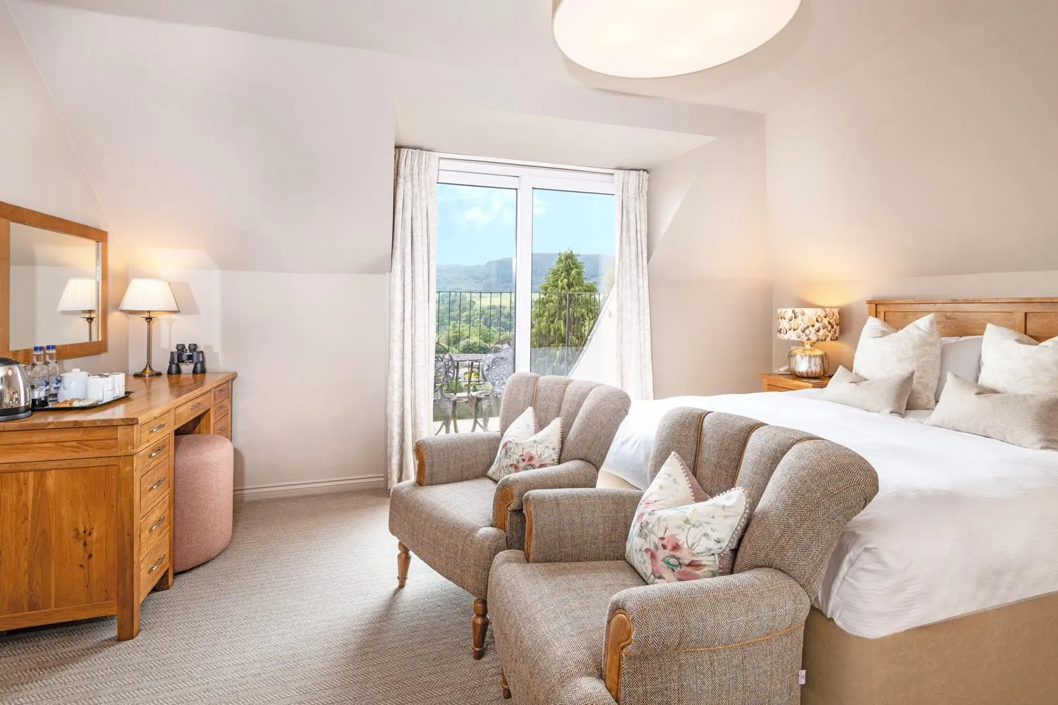 Photo of the whole room, Bed in Knockendarroch Hotel