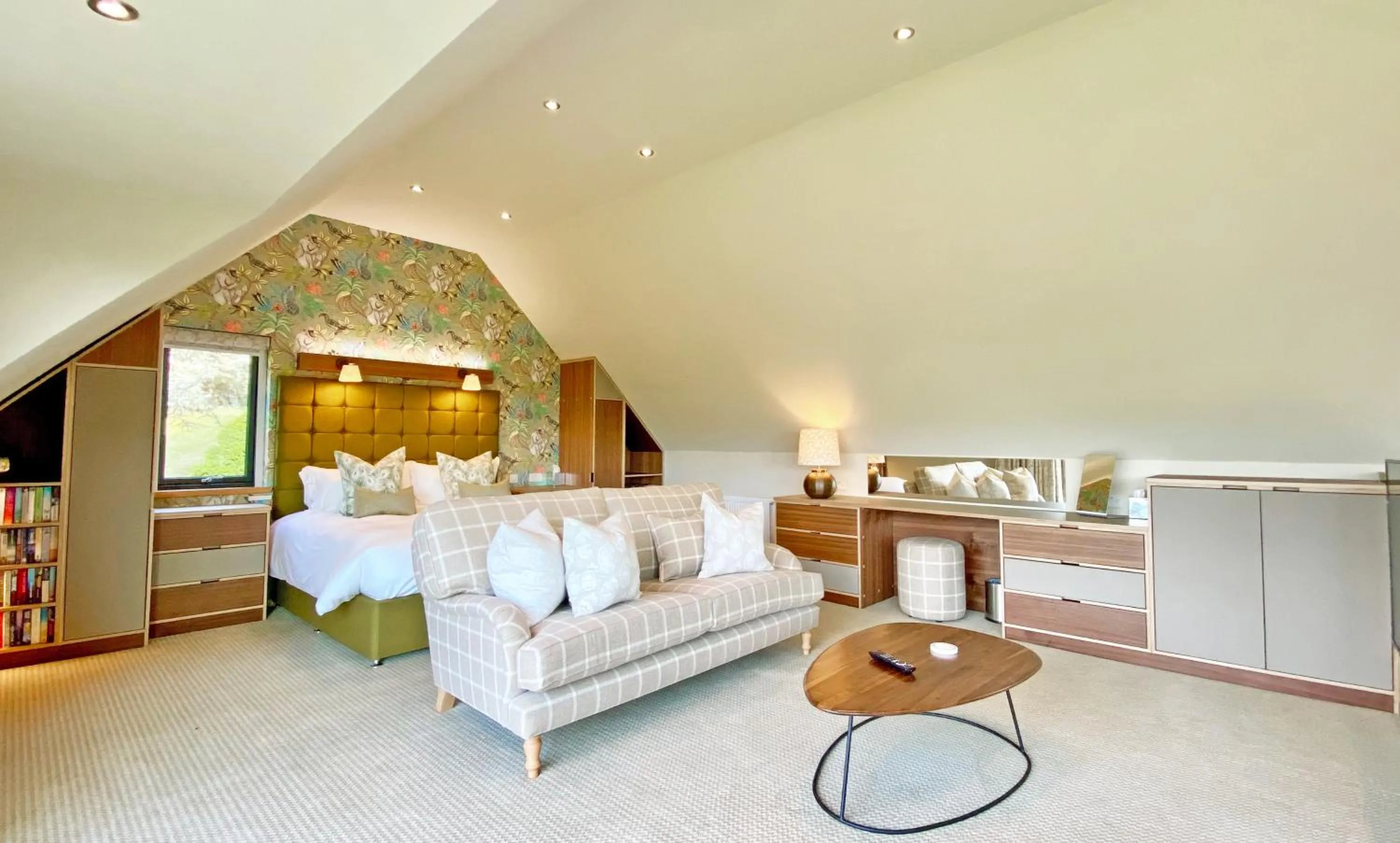 Bedroom in Knockendarroch Hotel