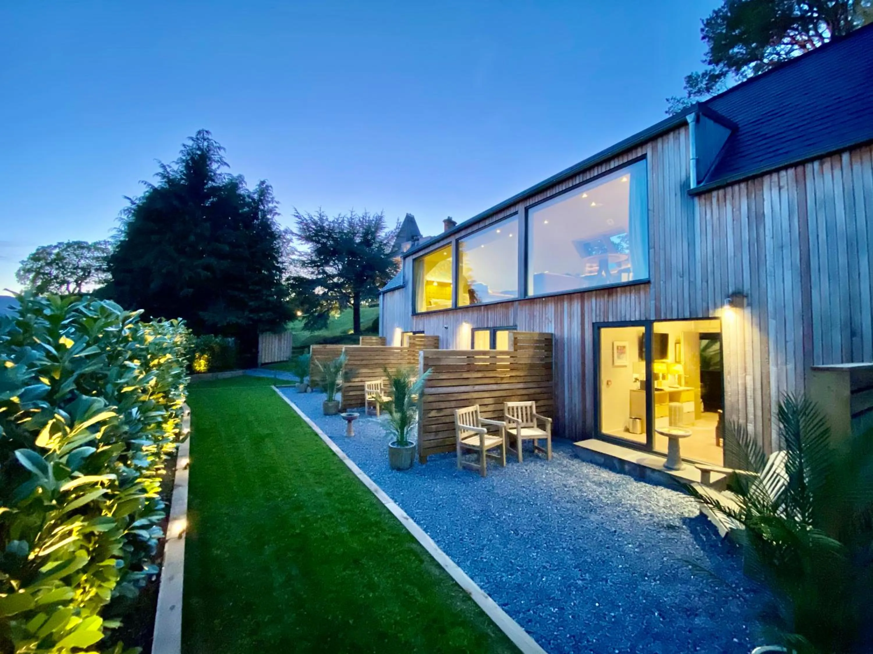 Patio in Knockendarroch Hotel